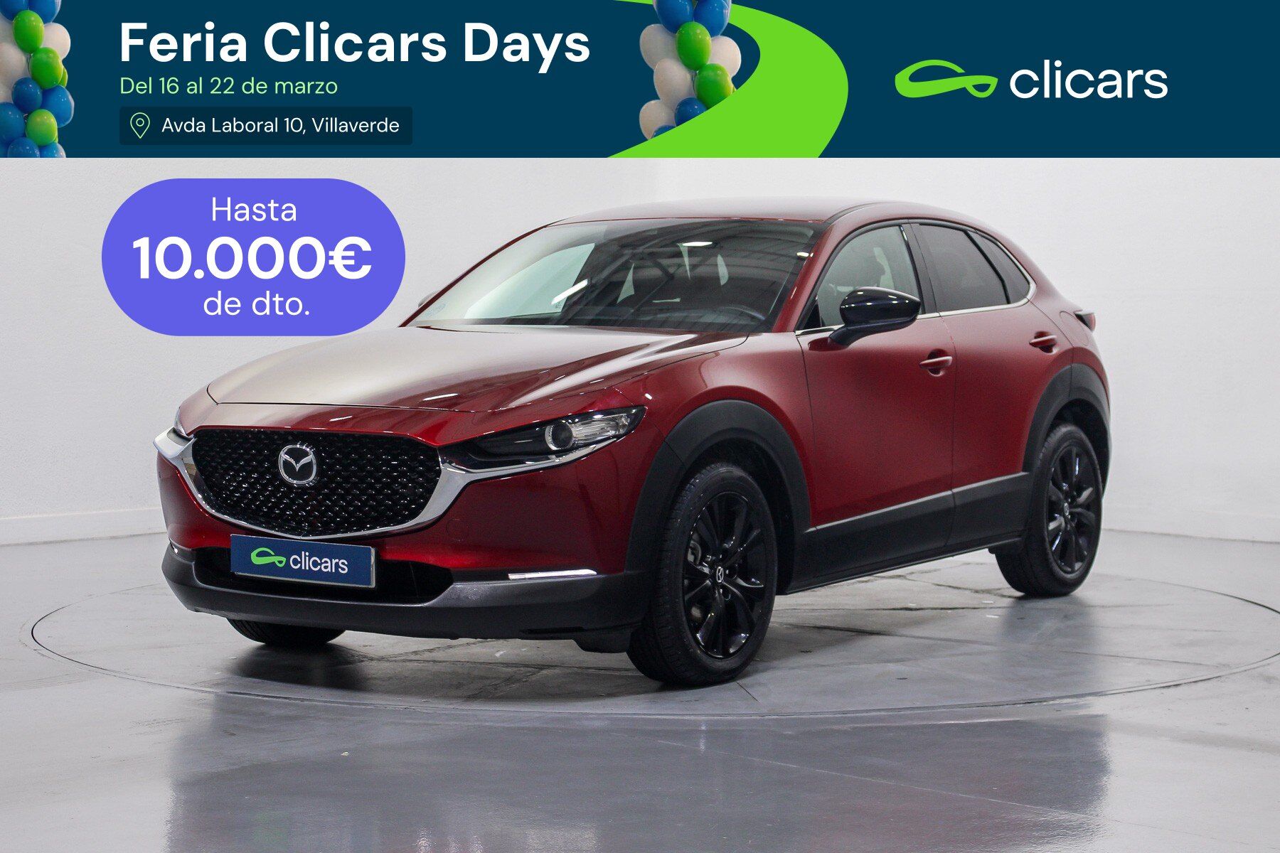 Foto del MAZDA CX-30 2.0 e-Skyactiv-G Homura FWD Aut. 110kW