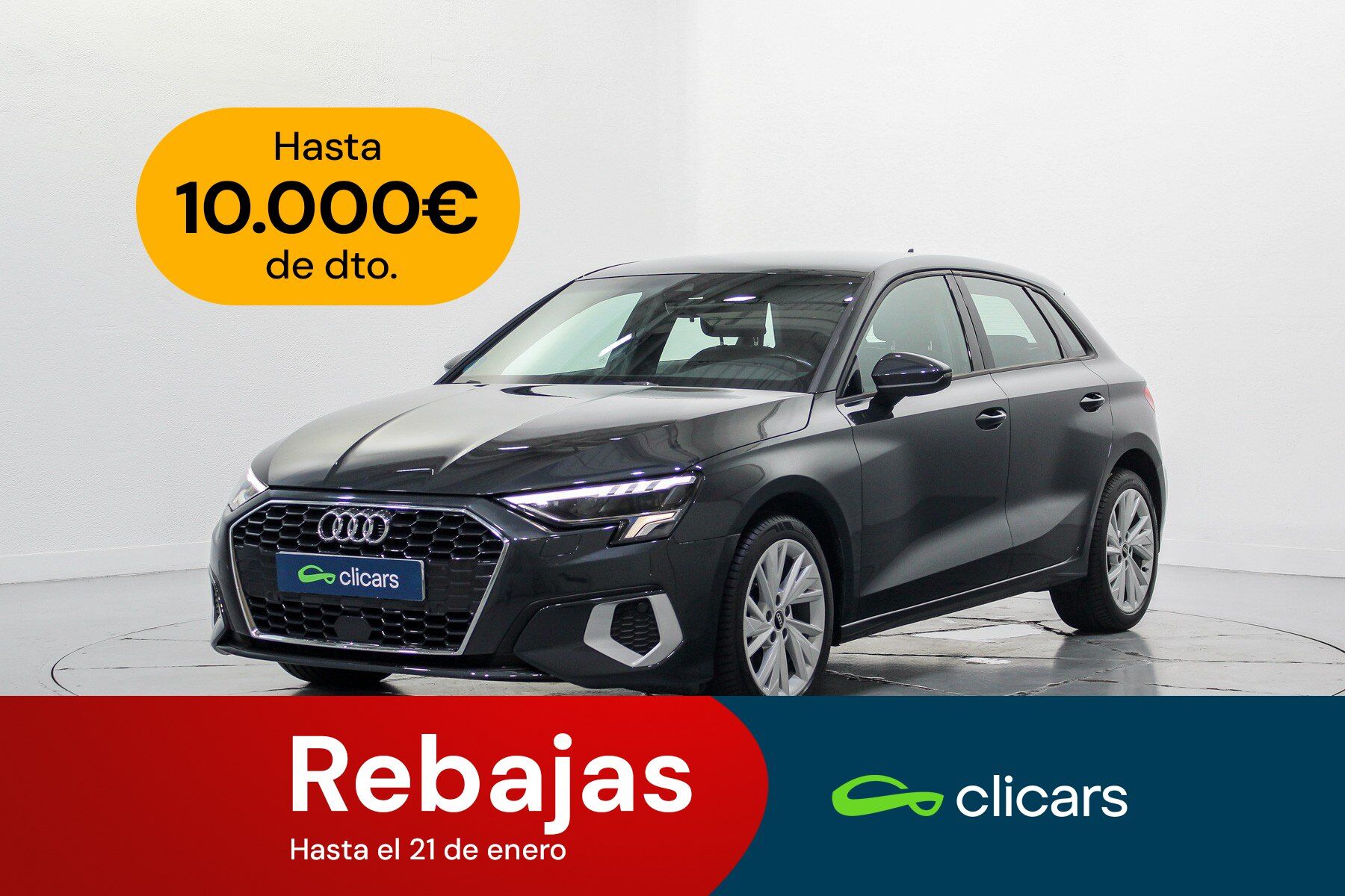 AUDI A3 (A3 Sportback 30 TFSI Advanced S tronic) en Madrid