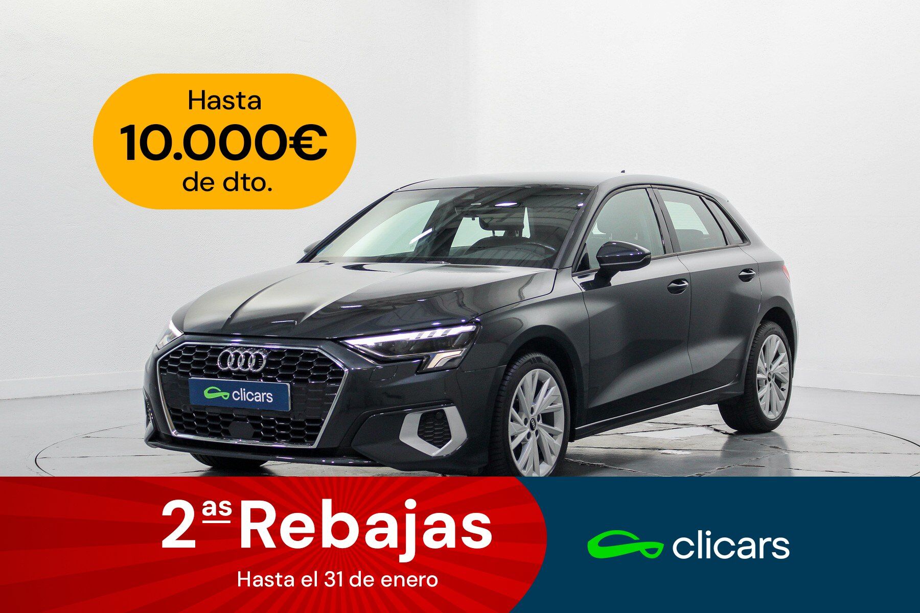 AUDI A3 (A3 Sportback 30 TFSI Advanced S tronic) en Madrid