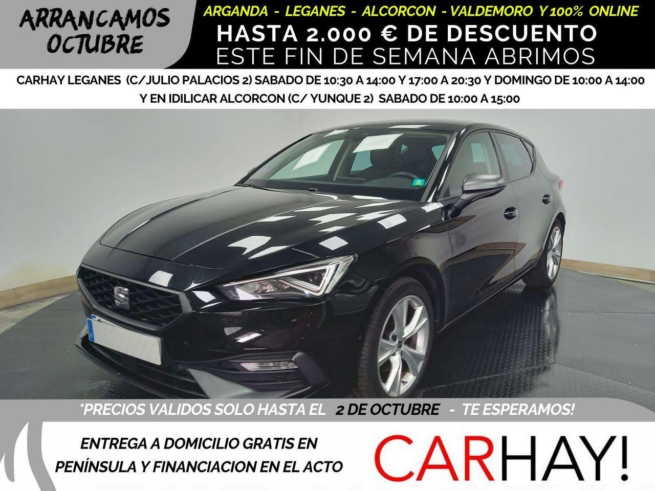 SEAT León (1.0 TSI 110 FR Winter Comort Drive&Park) en Madrid