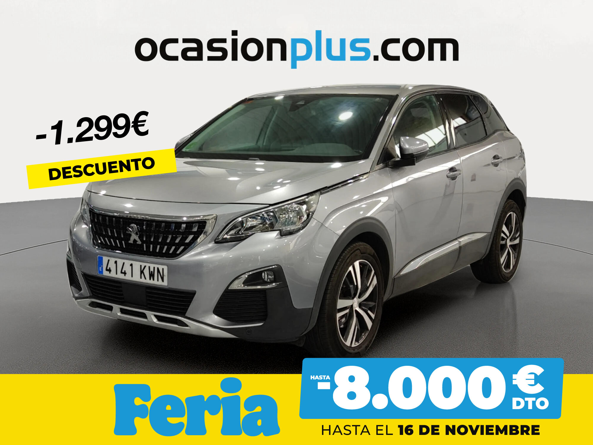 PEUGEOT 3008 (PureTech 130 Allure EAT8 96 kW (130 CV)) en Madrid