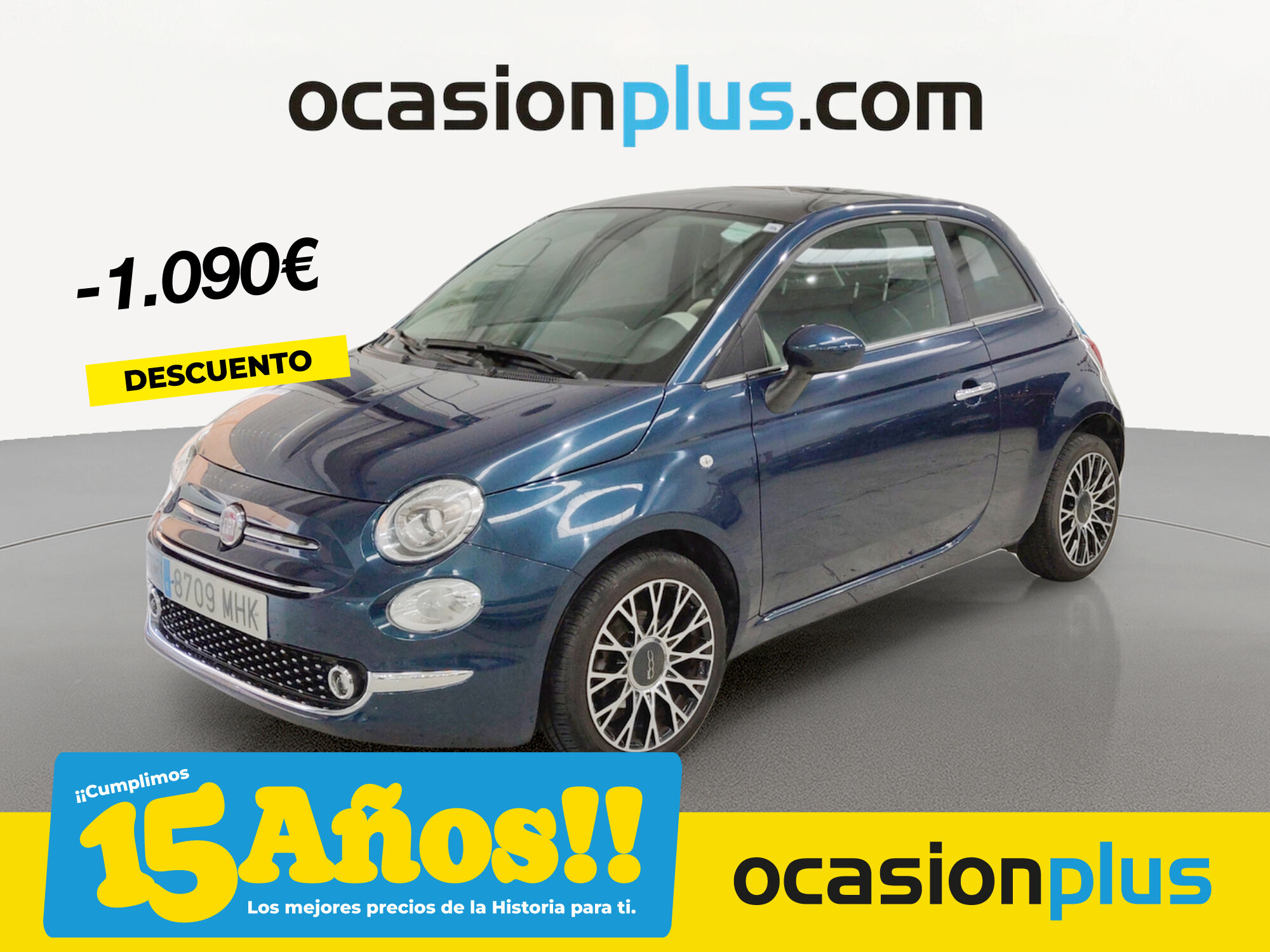 FIAT 500 (1.0 Hybrid Dolcevita 51 kW (70 CV)) en Madrid