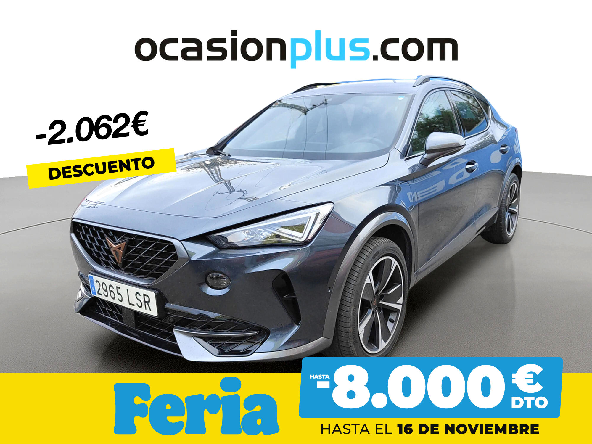 CUPRA Formentor (1.4 e-Hybrid DSG 150 kW (204 CV)) en Madrid