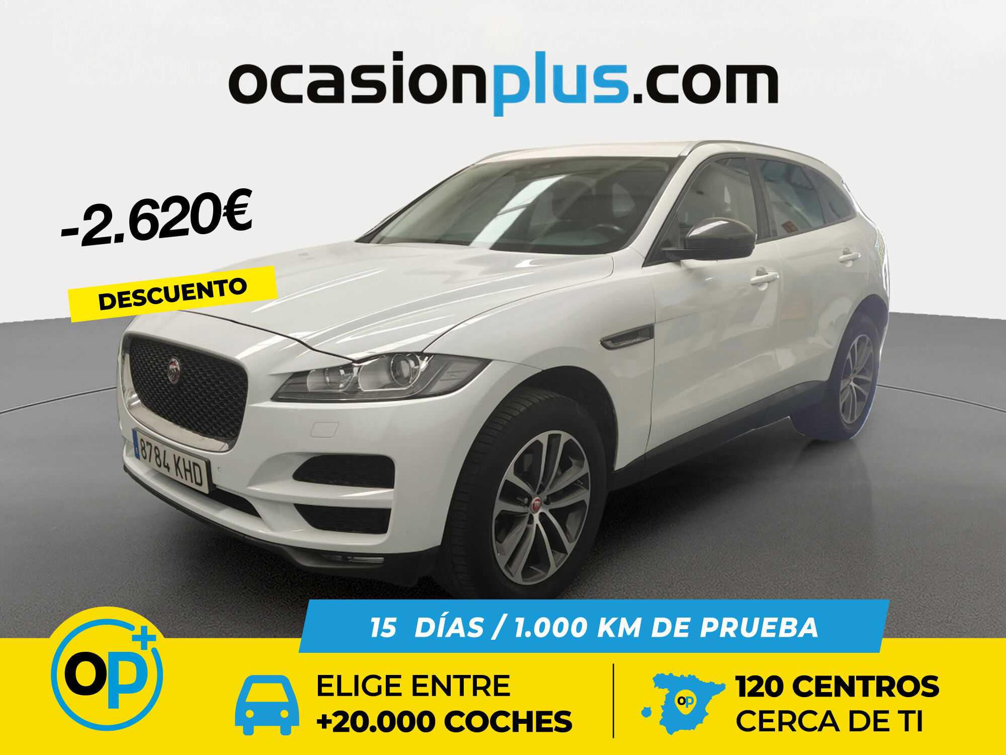 JAGUAR F-Pace (2.0L i4D Pure AWD Auto 132 kW (180 CV)) en Madrid