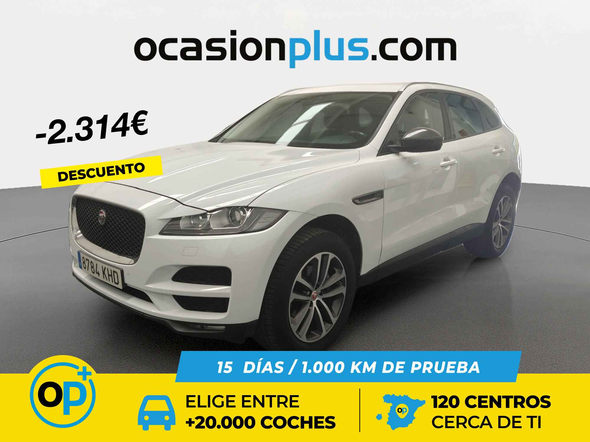 JAGUAR F-Pace (2.0L i4D Pure AWD Auto 132 kW (180 CV)) en Madrid