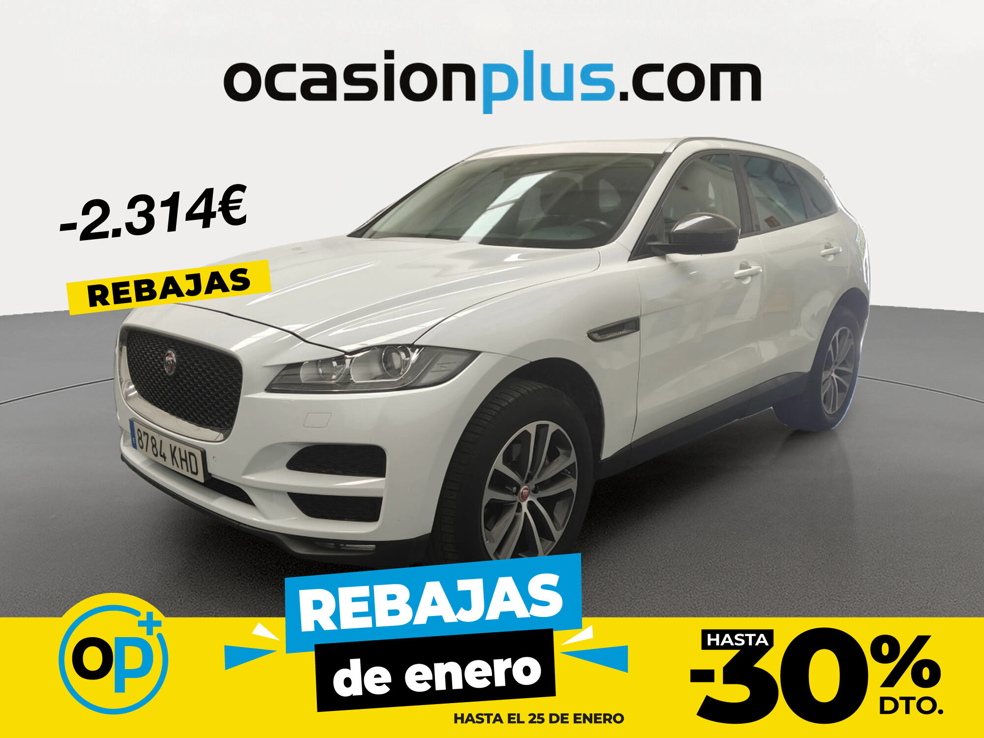 JAGUAR F-Pace (2.0L i4D Pure AWD Auto 132 kW (180 CV)) en Madrid