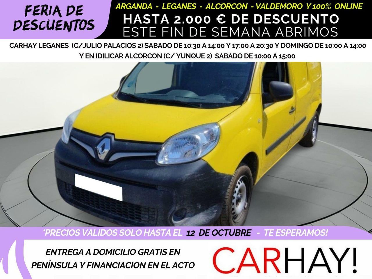 RENAULT Kangoo (2p Blue dCi 70 kW (95CV)) en Madrid