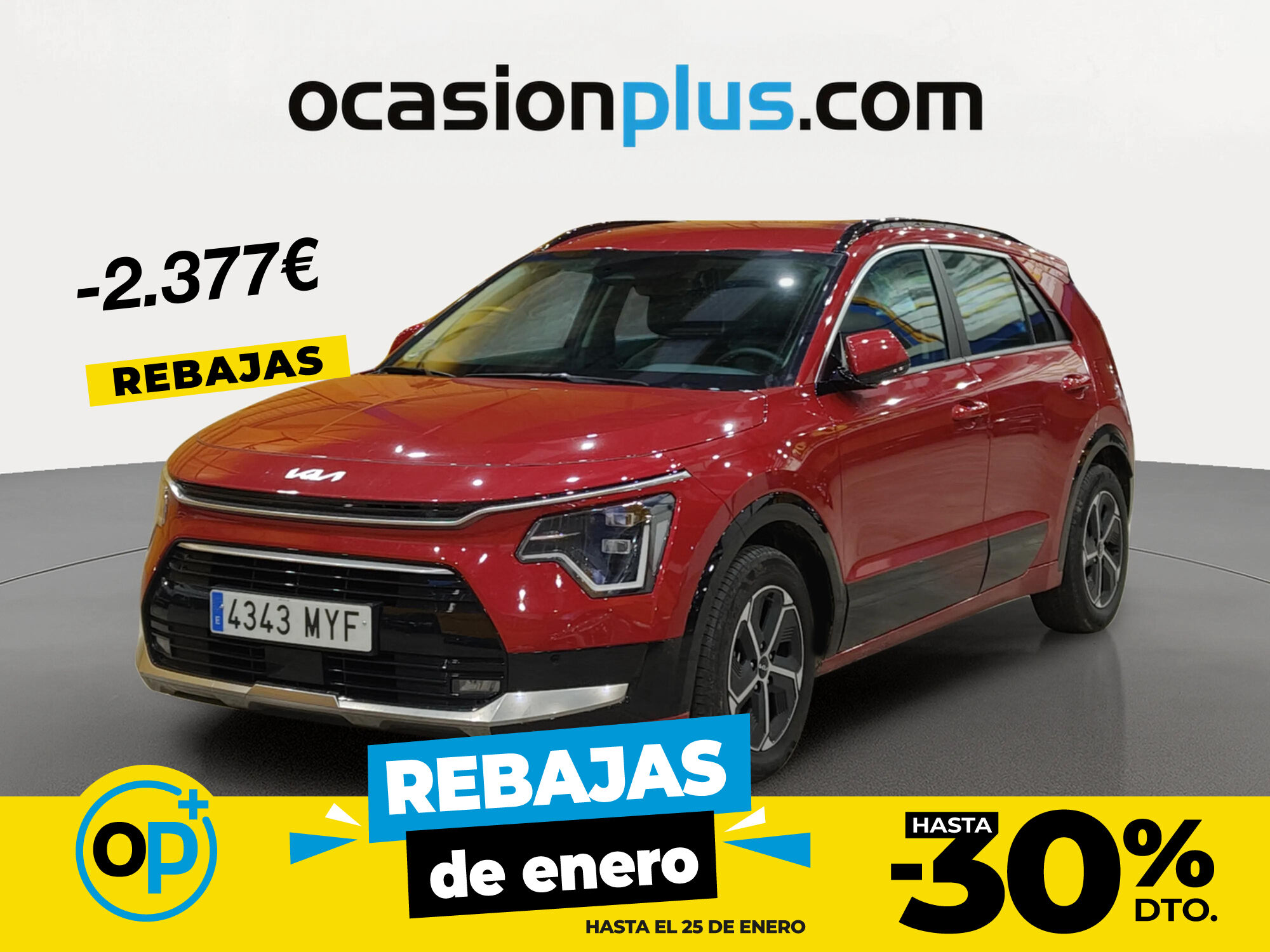 KIA Niro (1.6 GDi HEV Drive 104 kW (141 CV)) en Madrid