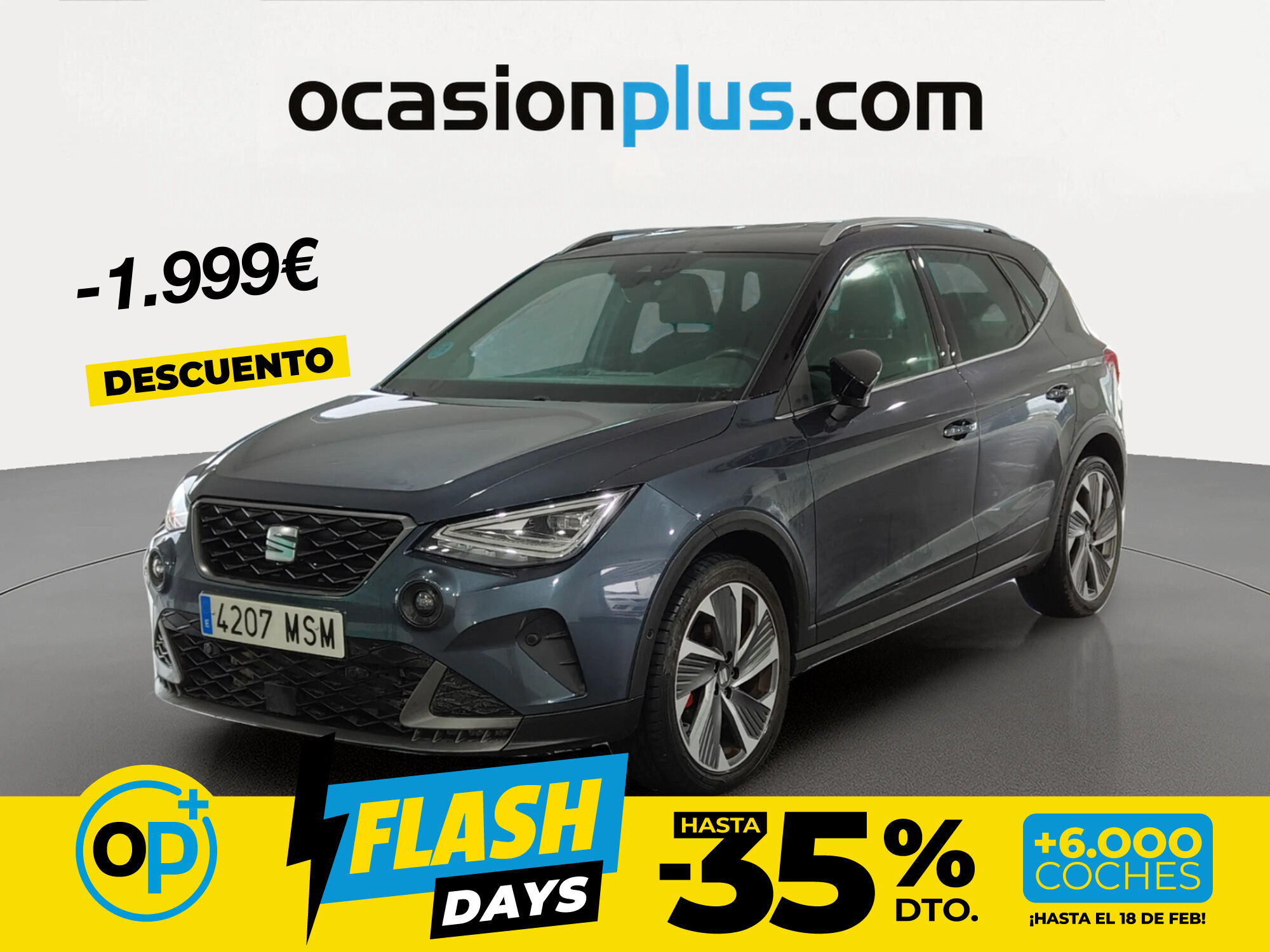 Foto del SEAT Arona 1.5 TSI S&S FR DSG7 XM 150
