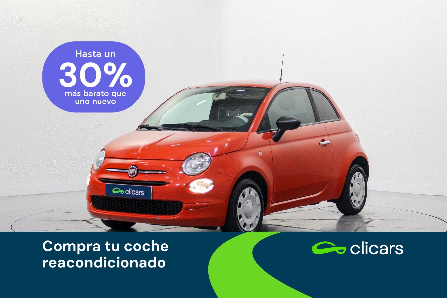 FIAT 500 (500 1.0 Hybrid Cult 52kW) en Madrid