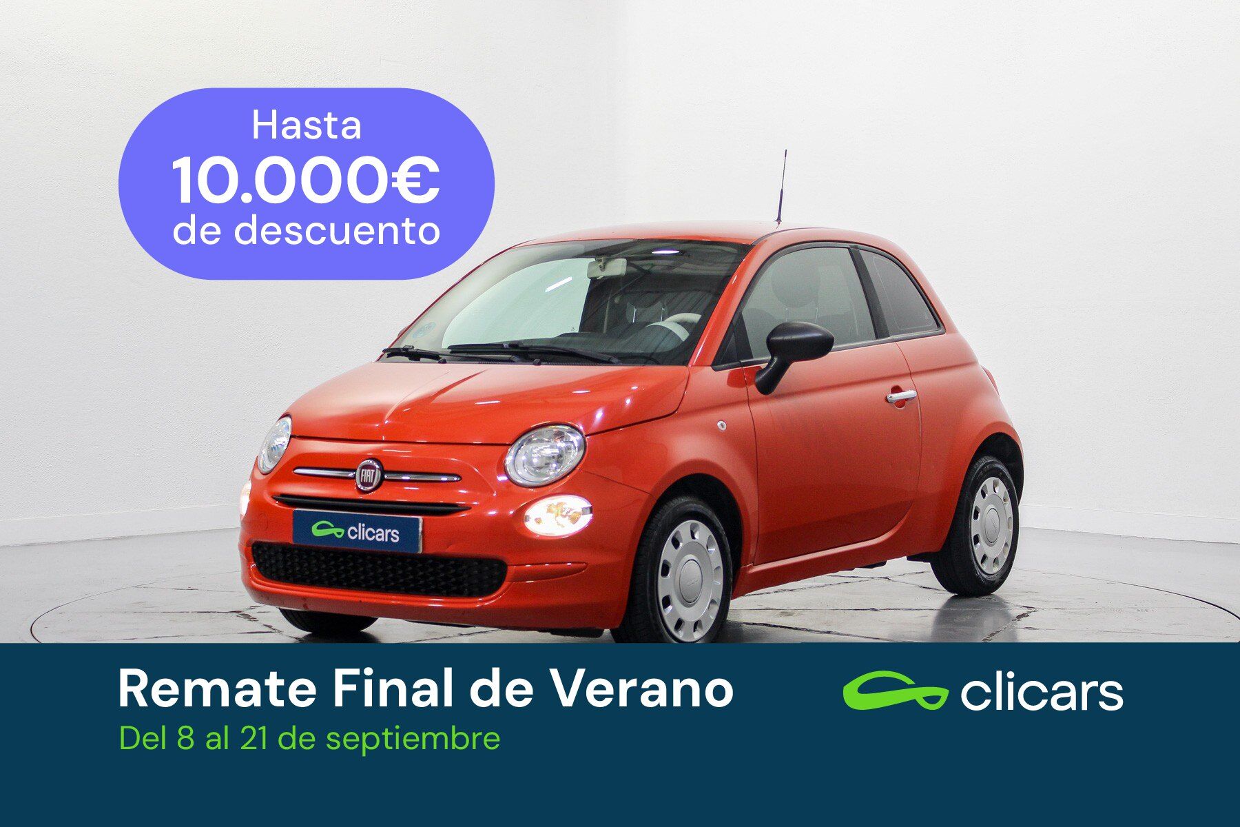 FIAT 500 (500 1.0 Hybrid Cult 52kW) en Madrid