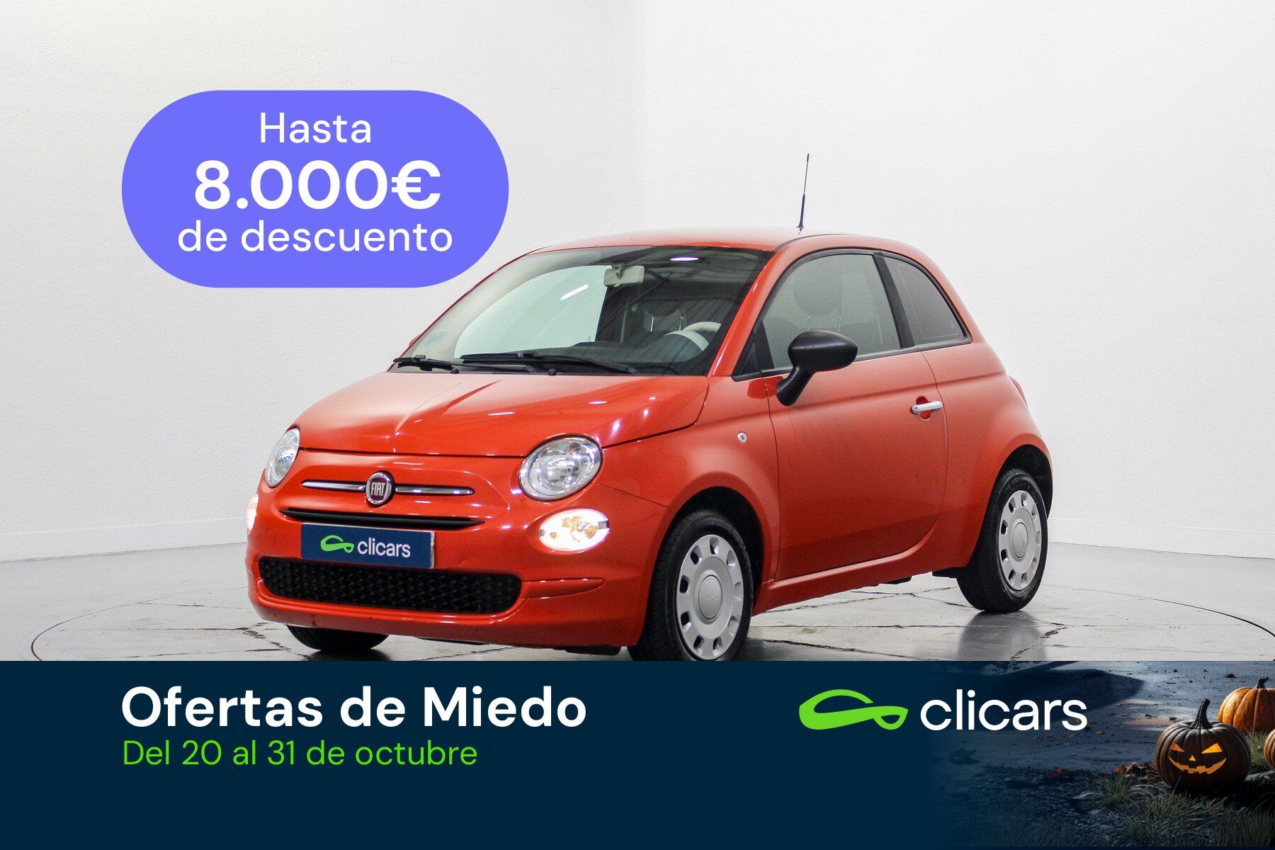 FIAT 500 (500 1.0 Hybrid Cult 52kW) en Madrid