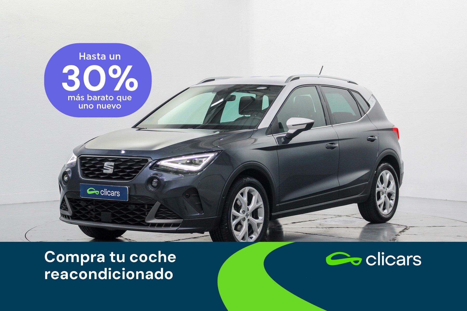SEAT Arona (Arona 1.0 TGI S&S FR 90) en Madrid