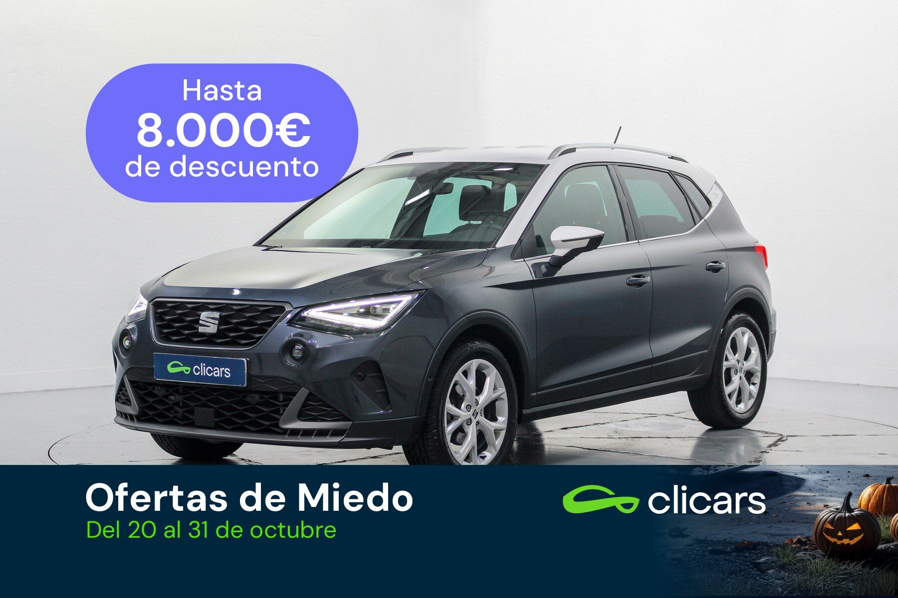 SEAT Arona (Arona 1.0 TGI S&S FR 90) en Madrid