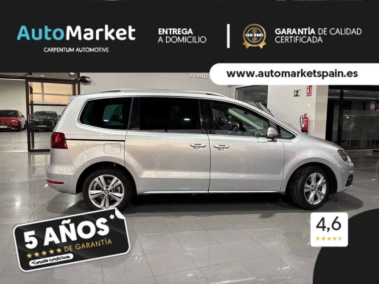 Foto del SEAT Alhambra 1.4 TSI S&S Xcellence DSG 7 plazas