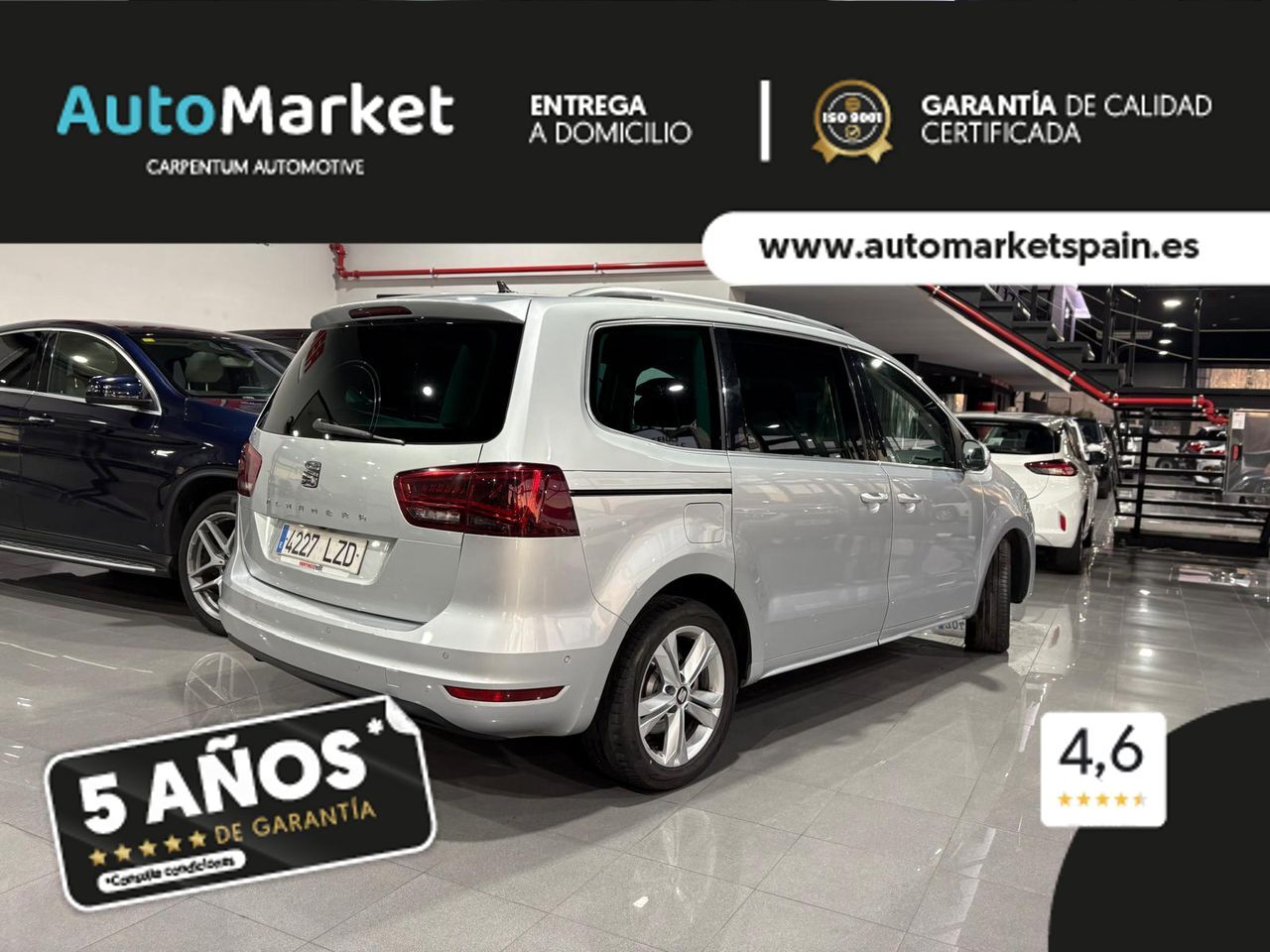 Foto del SEAT Alhambra 1.4 TSI S&S Xcellence DSG 7 plazas