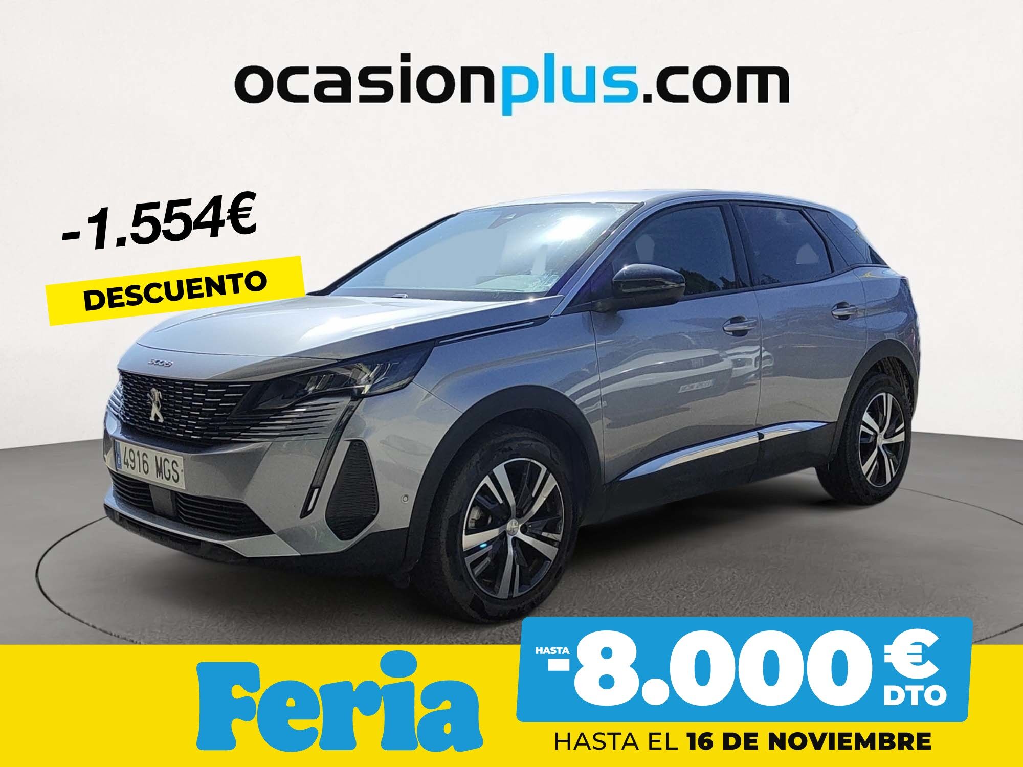 PEUGEOT 3008 (PureTech 130 S&S Allure Pack 96 kW (130 CV)) en Madrid