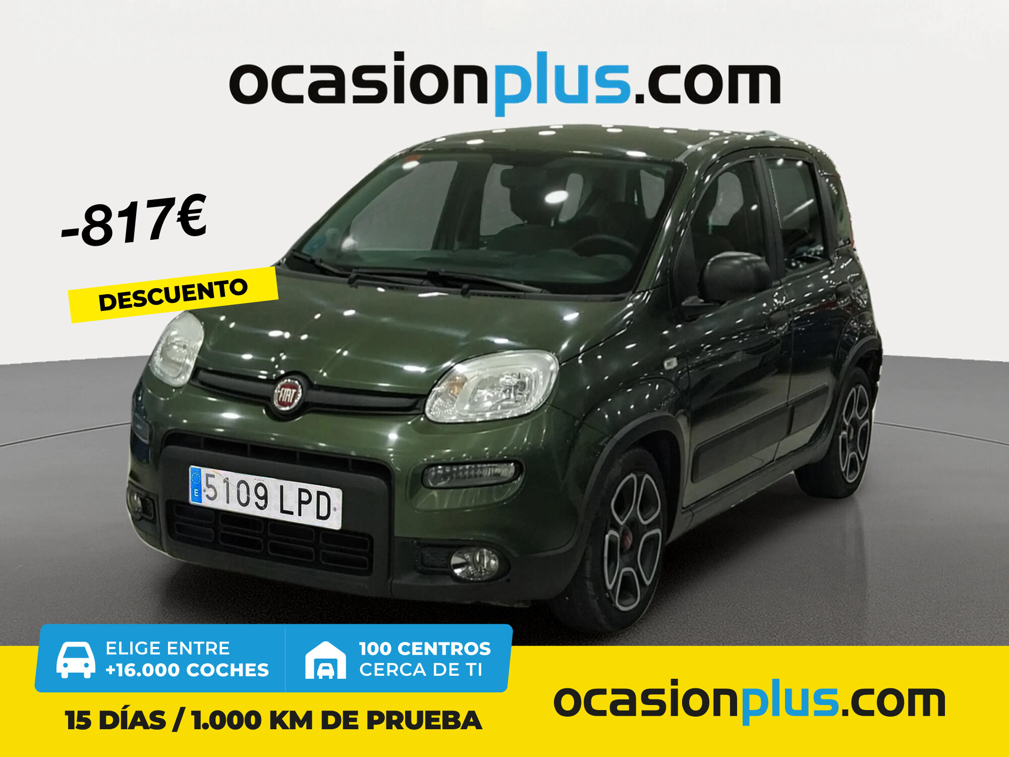 FIAT Panda (1.0 Hybrid GSE City Life 51 kW (70 CV)) en Madrid