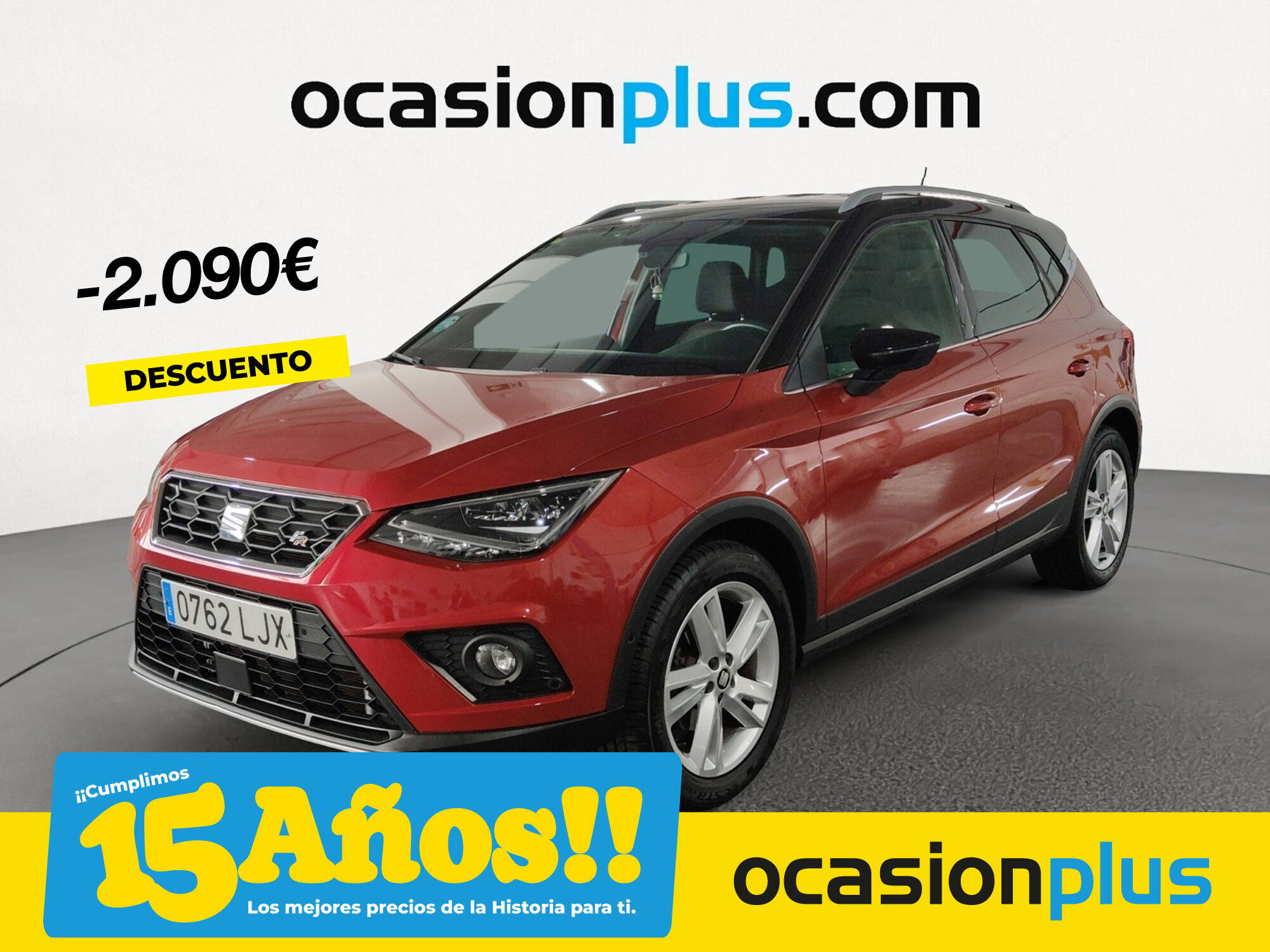 SEAT Arona (1.0 TGI GNC FR Edition 66 kW (90 CV)) en Madrid