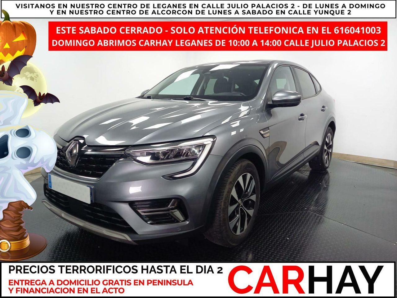 RENAULT Arkana (1.6 E-Tech hybride 145ch Evolution) en Madrid