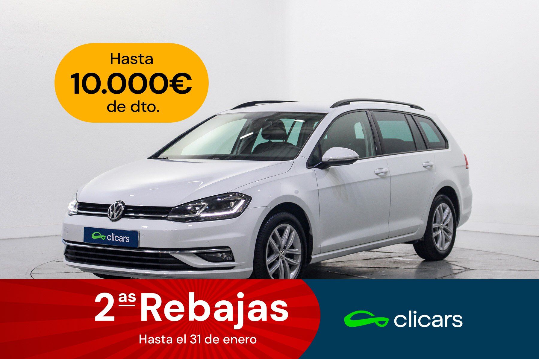VOLKSWAGEN Golf (Golf Variant 2.0TDI Advance) en Madrid