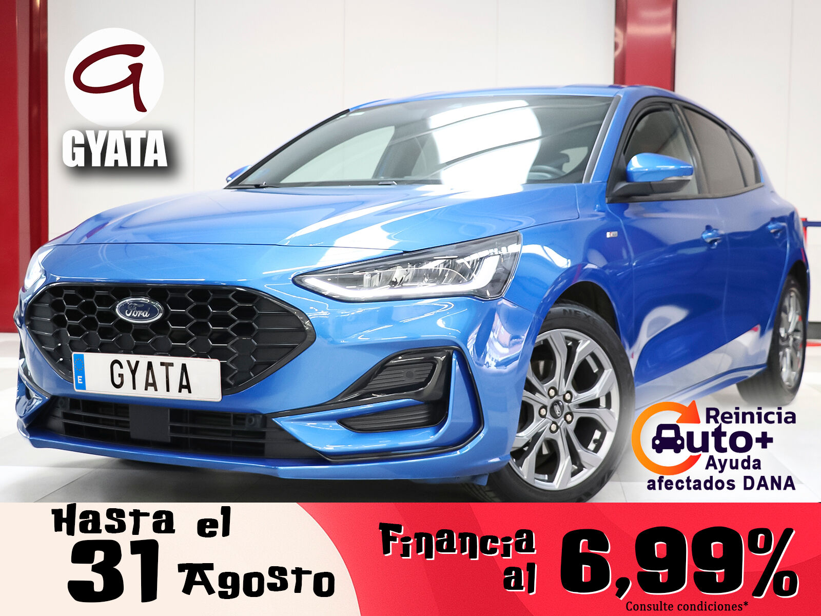 FORD Focus (1.0 Ecoboost MHEV ST-Line Style 92 kW (125 CV)) en Madrid