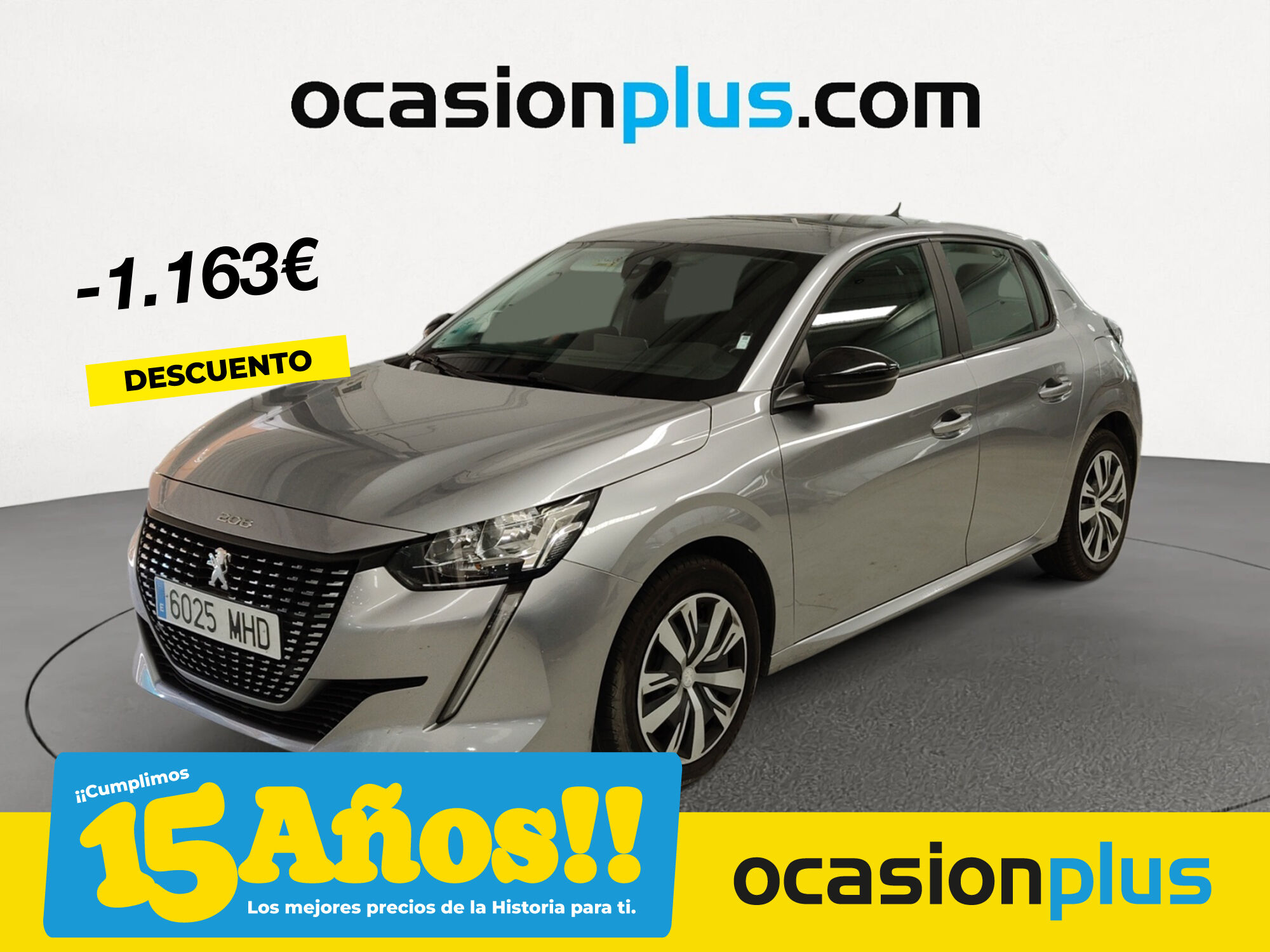 PEUGEOT 208 (PureTech 100 Active Pack 75 kW (100 CV)) en Madrid