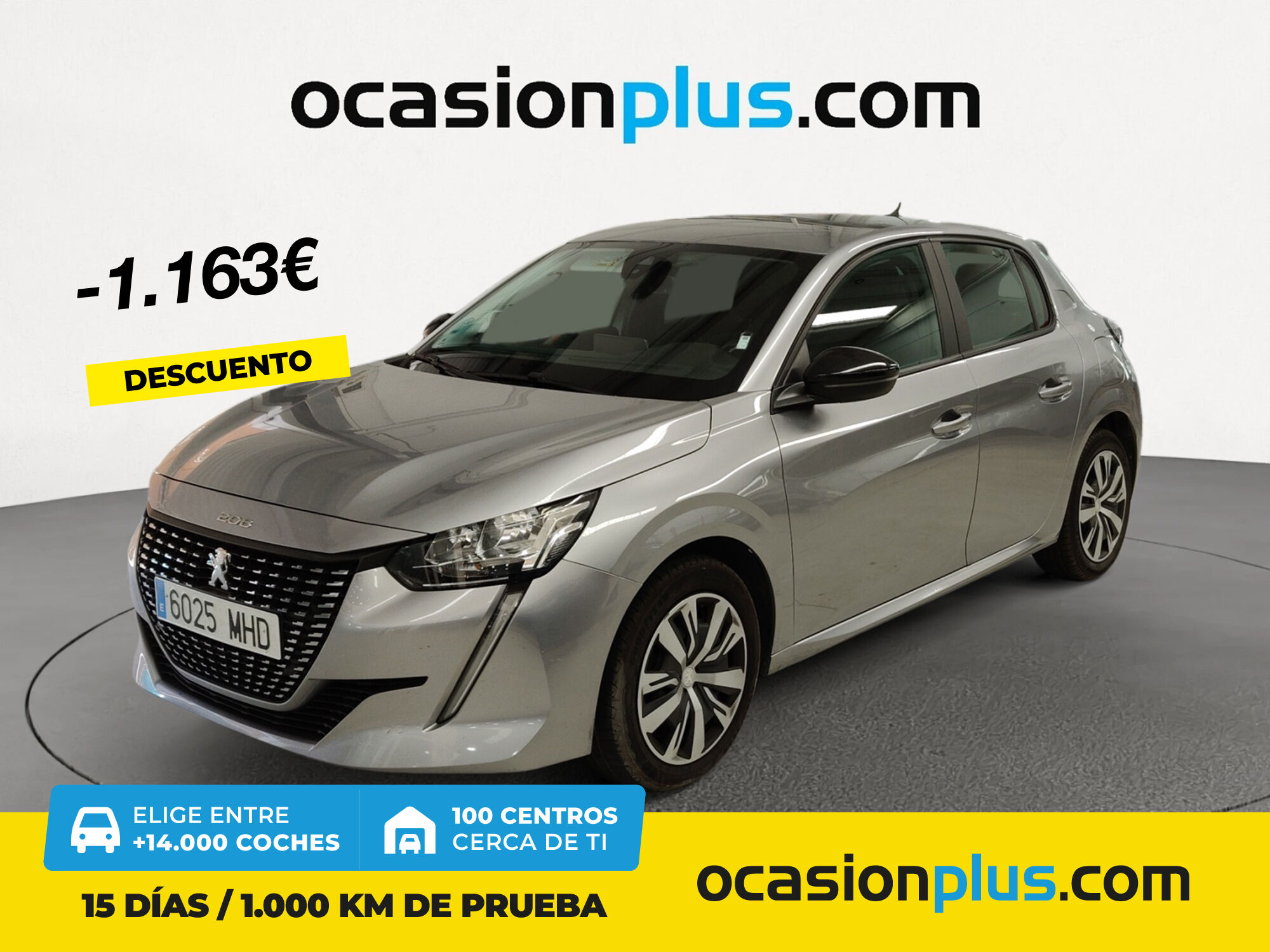 PEUGEOT 208 (PureTech 100 Active Pack 75 kW (100 CV)) en Madrid