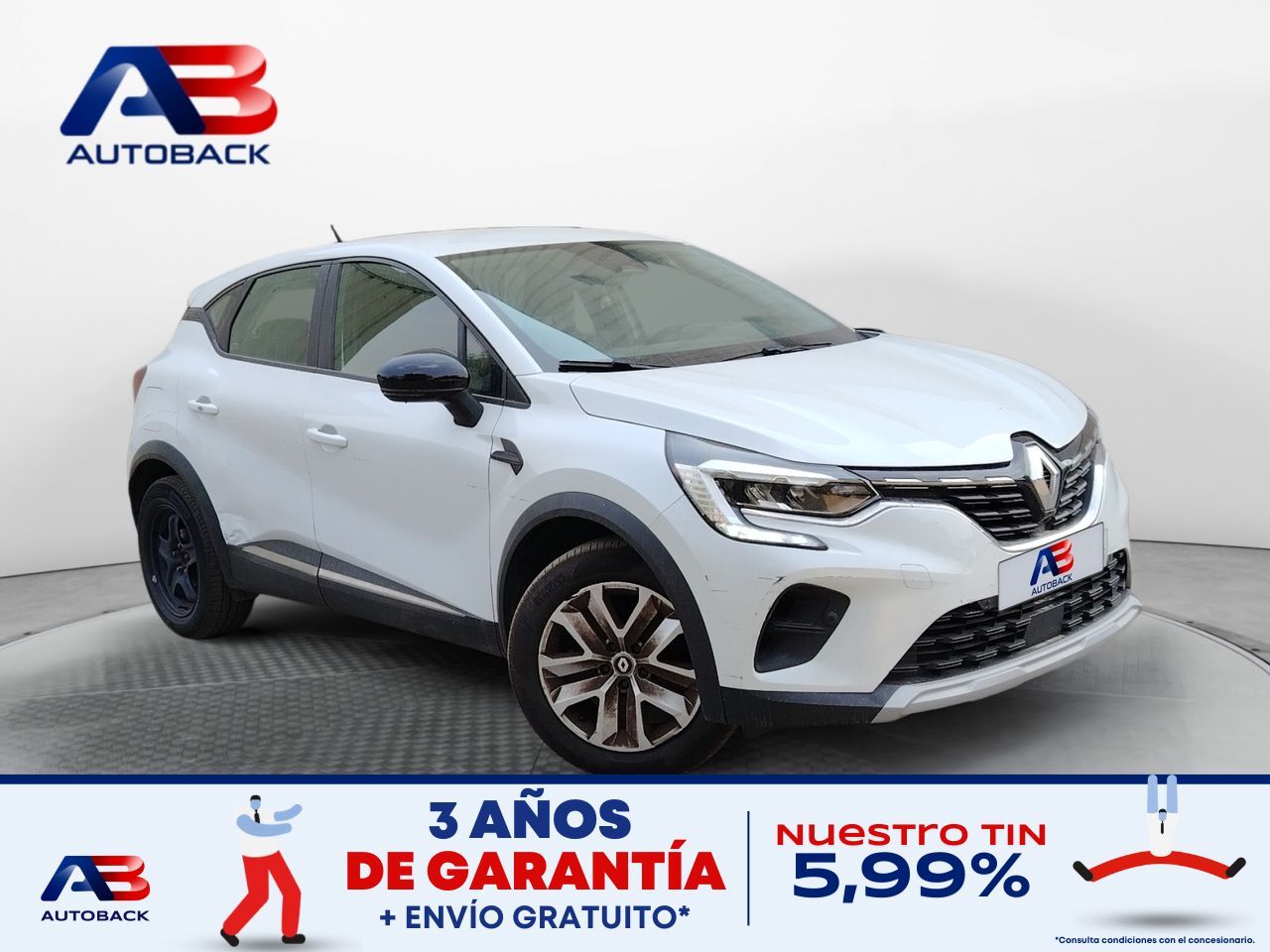 RENAULT Captur (Intens TCe 74kW (100CV) GLP) en Madrid