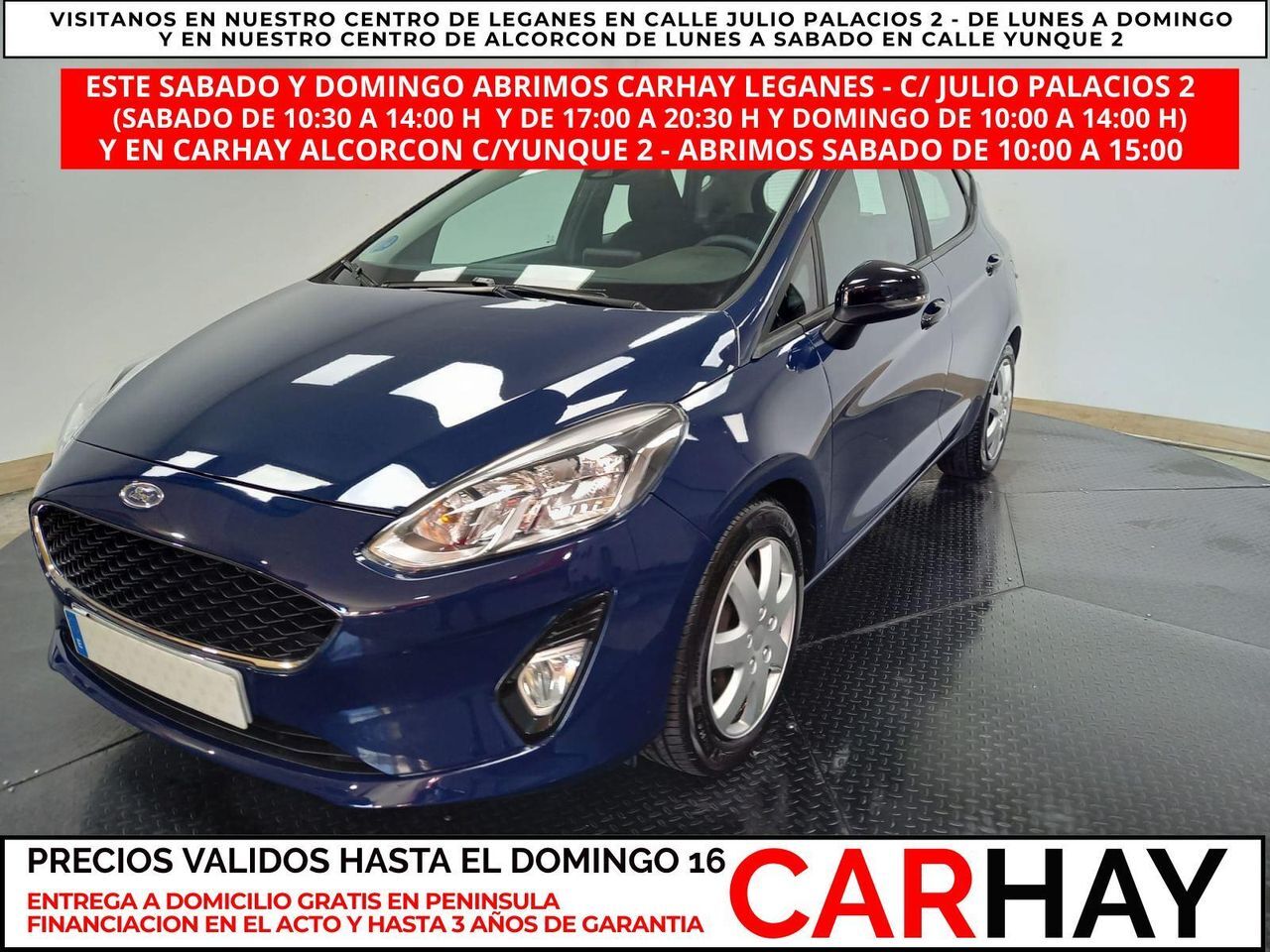 FORD Fiesta (1.0 ECOBOOST MHEV 92KW (125CV) TREND 5P) en Madrid