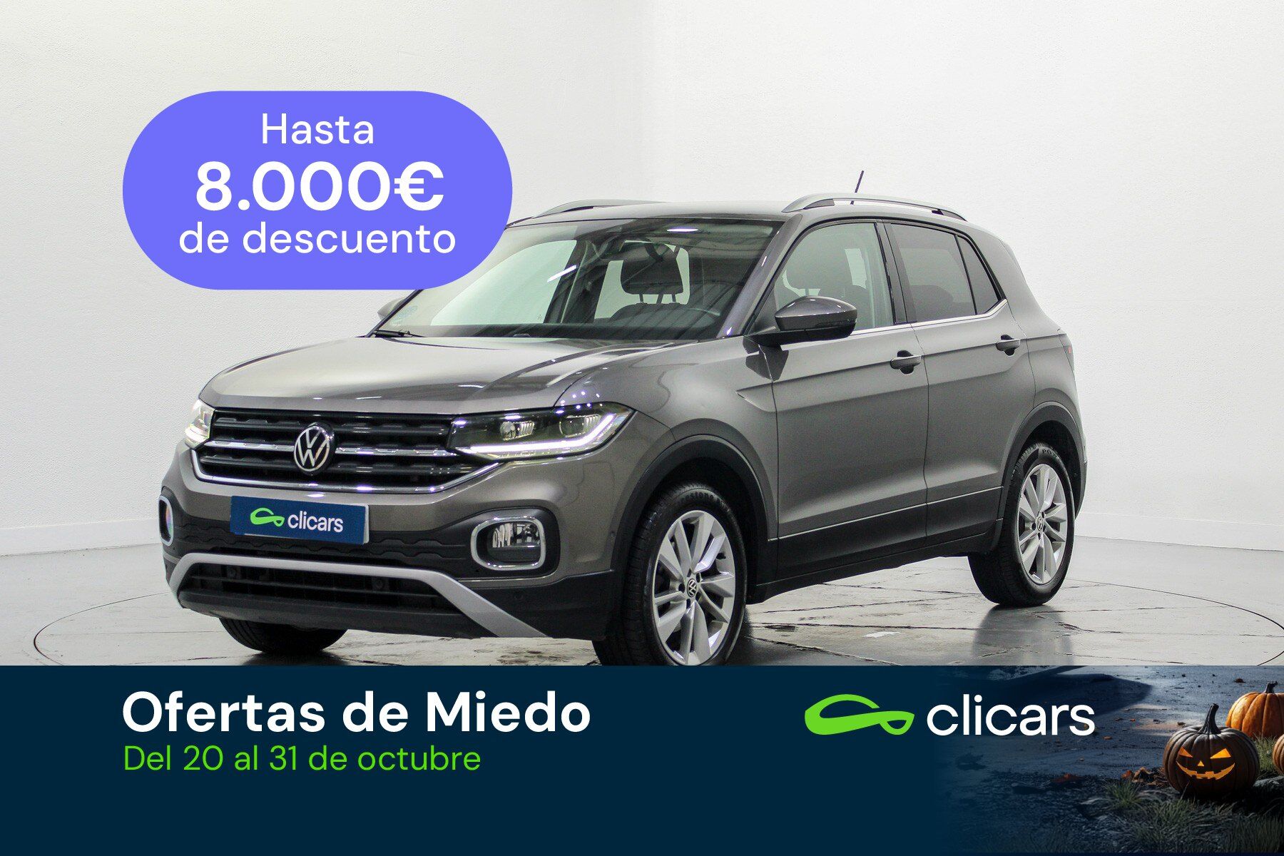 VOLKSWAGEN T-Cross (T-Cross 1.0 TSI Sport DSG7 81kW) en Madrid