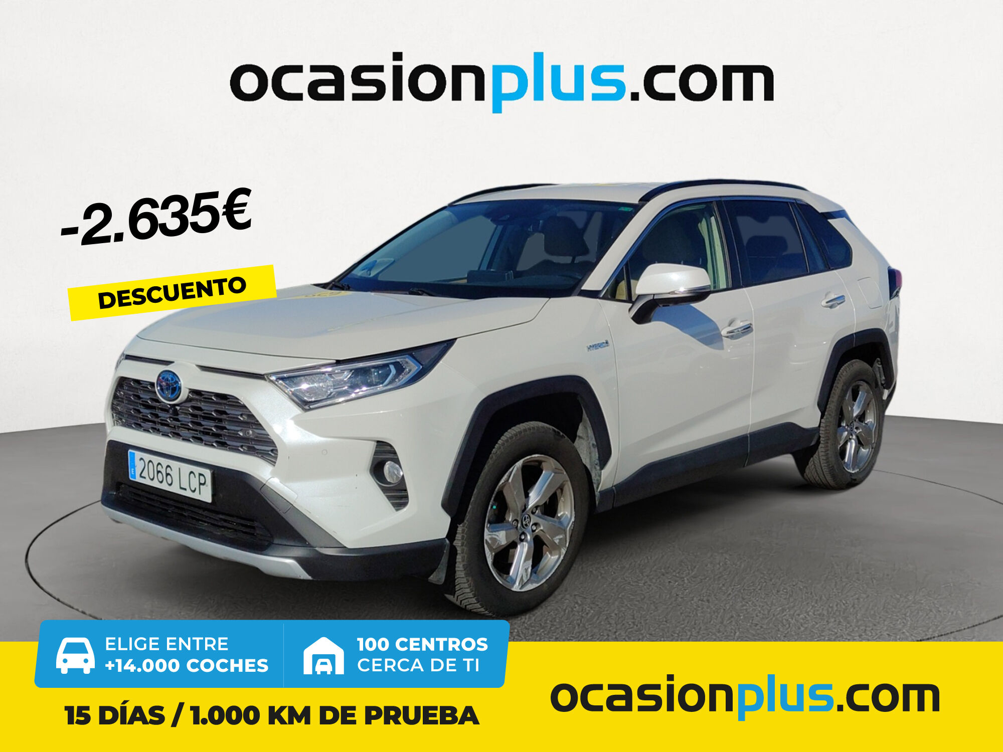 TOYOTA RAV-4 (2.5l hybrid Luxury 160 kW (218 CV)) en Madrid