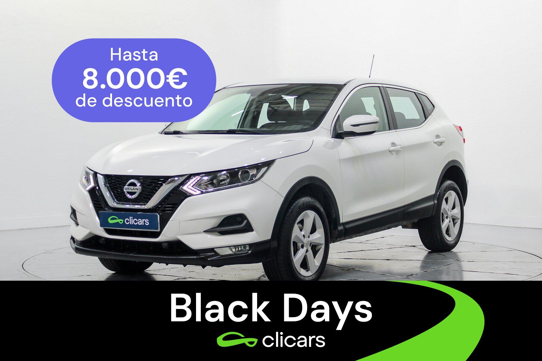 NISSAN Qashqai (Qashqai 1.7dCI Acenta 4x4-I CVT) en Madrid