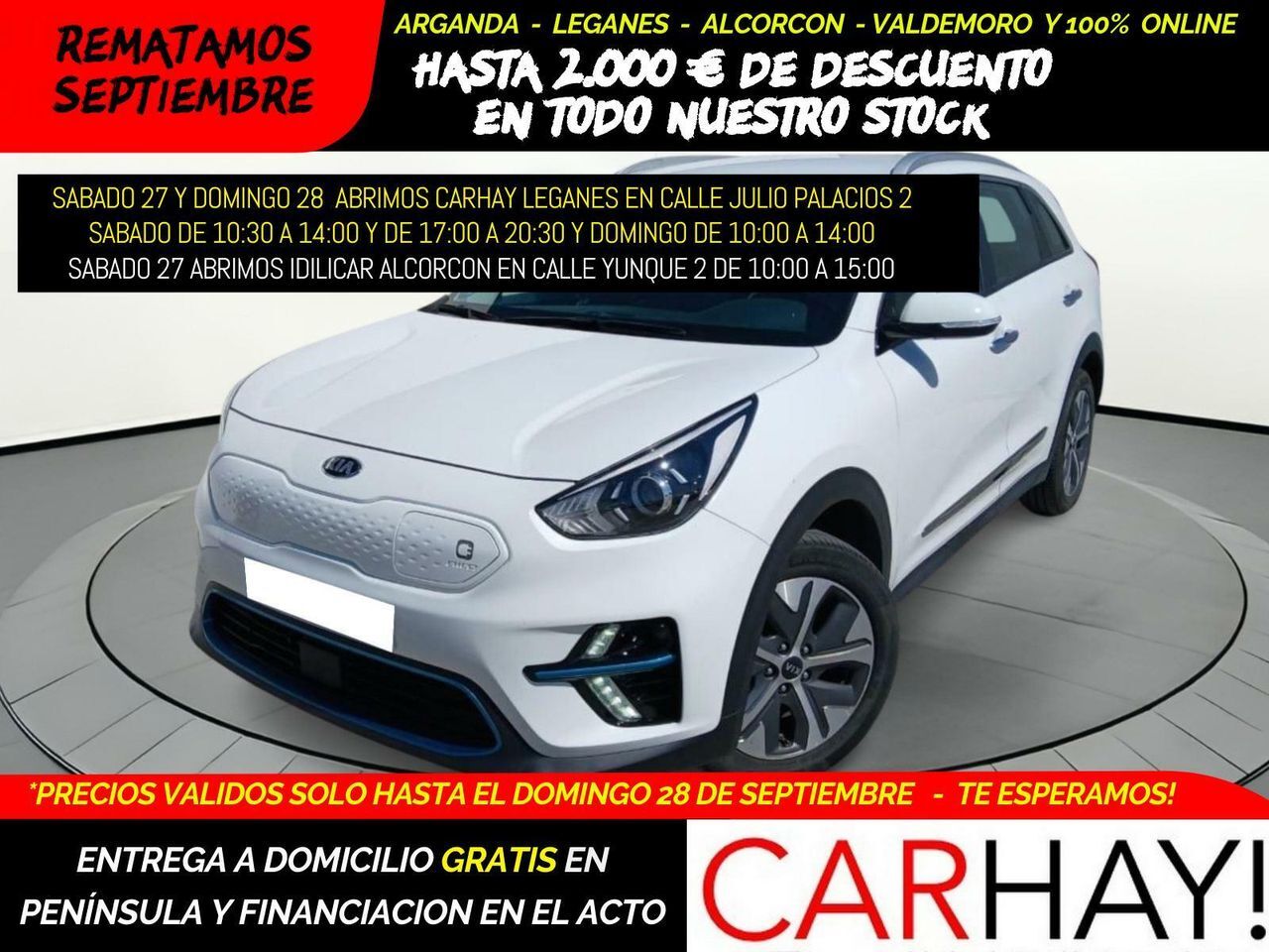 KIA Niro (DRIVE 150KW) en Madrid