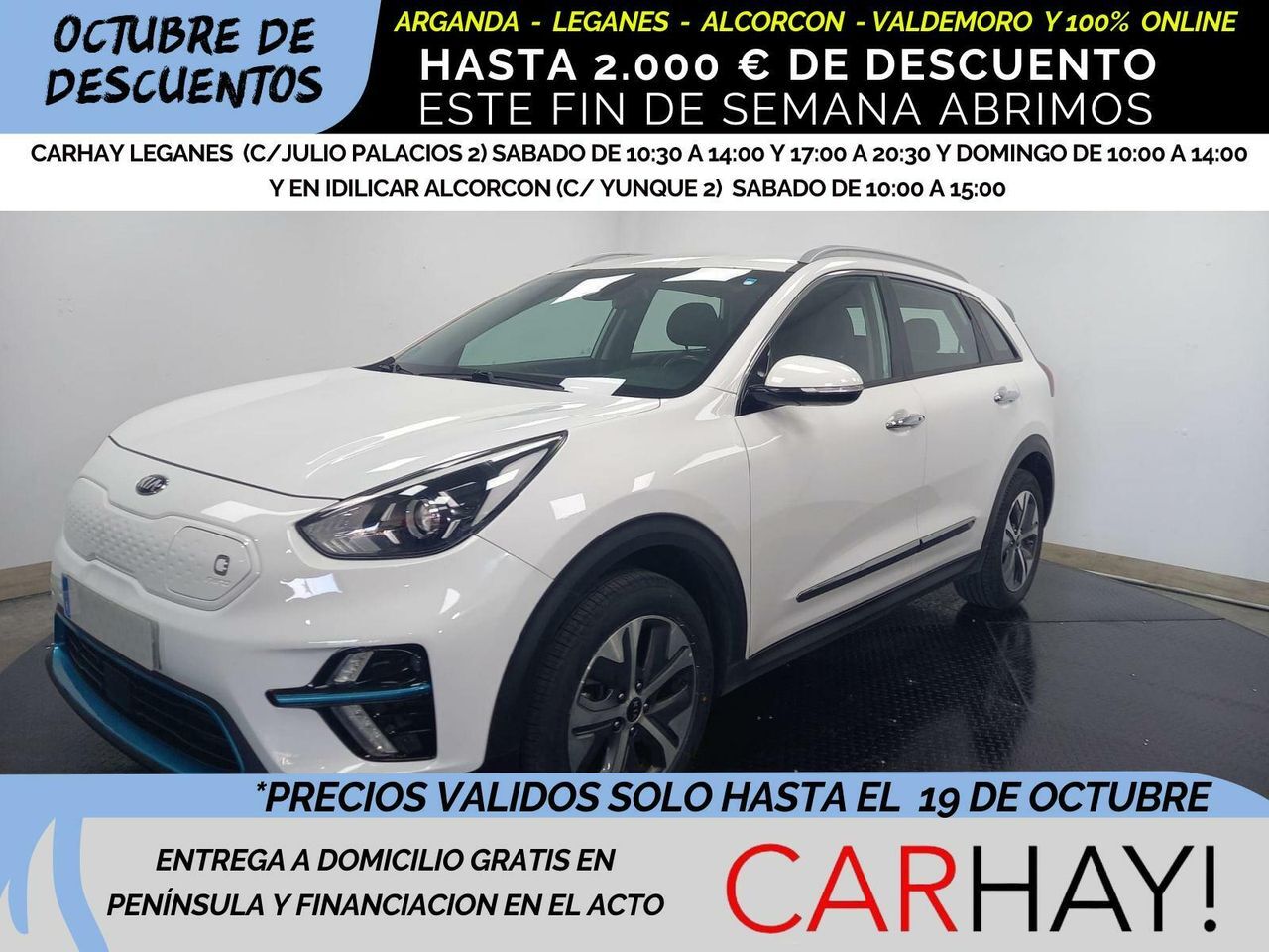 KIA Niro (DRIVE 150KW 204CV - 460KM AUTONOMIA) en Madrid