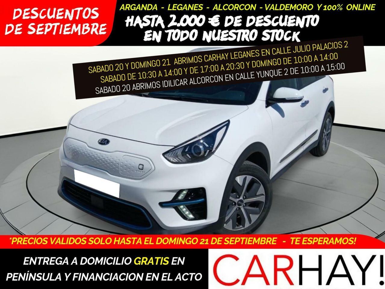 KIA Niro (DRIVE 150KW) en Madrid