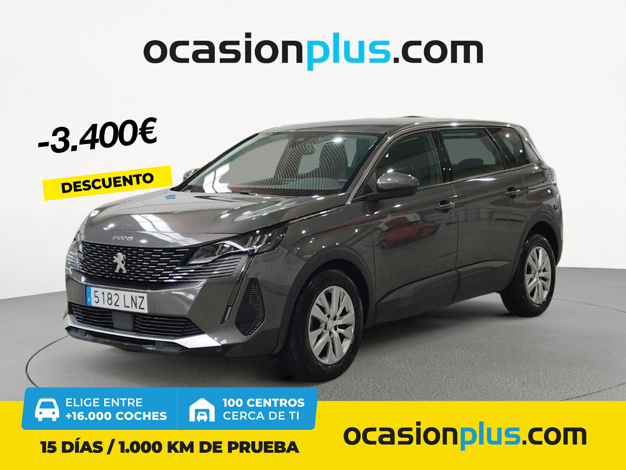 PEUGEOT 5008 (PureTech 130 S&S Active Pack 96 kW (130 CV)) en Madrid