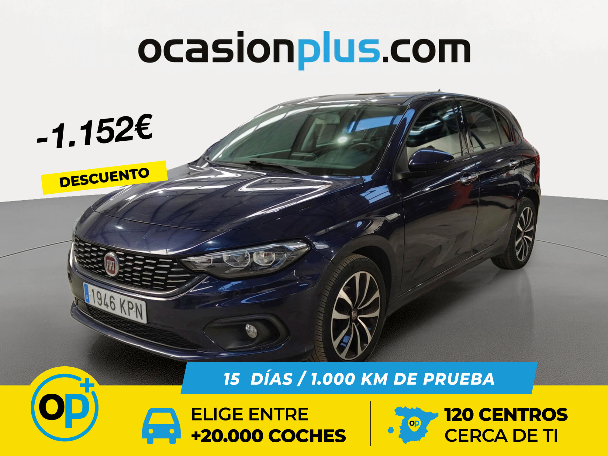 FIAT Tipo (1.4 16v Lounge 70 kW (95 CV)) en Madrid