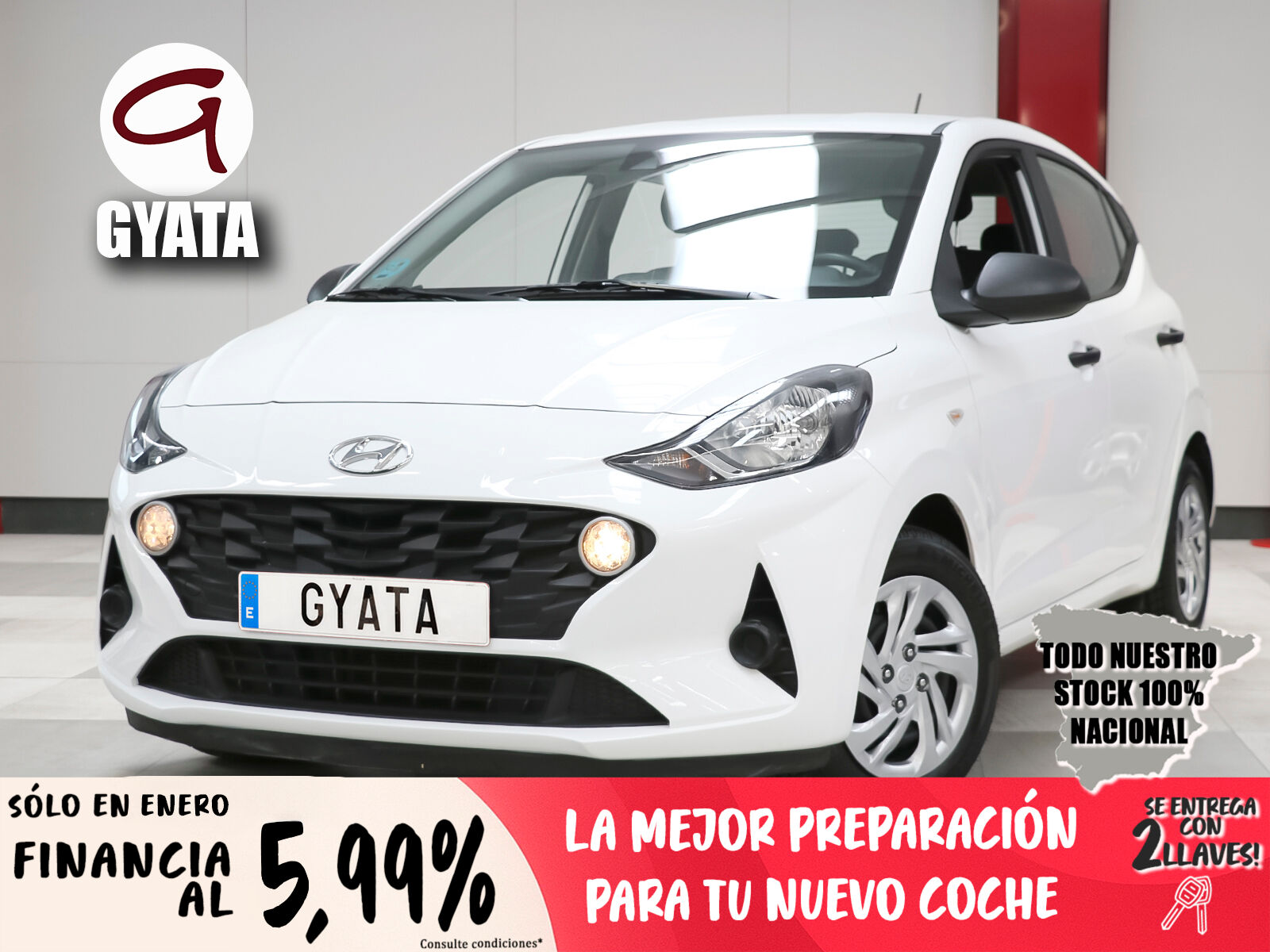 HYUNDAI i10 (1.0 Essence 49 kW (67 CV)) en Madrid