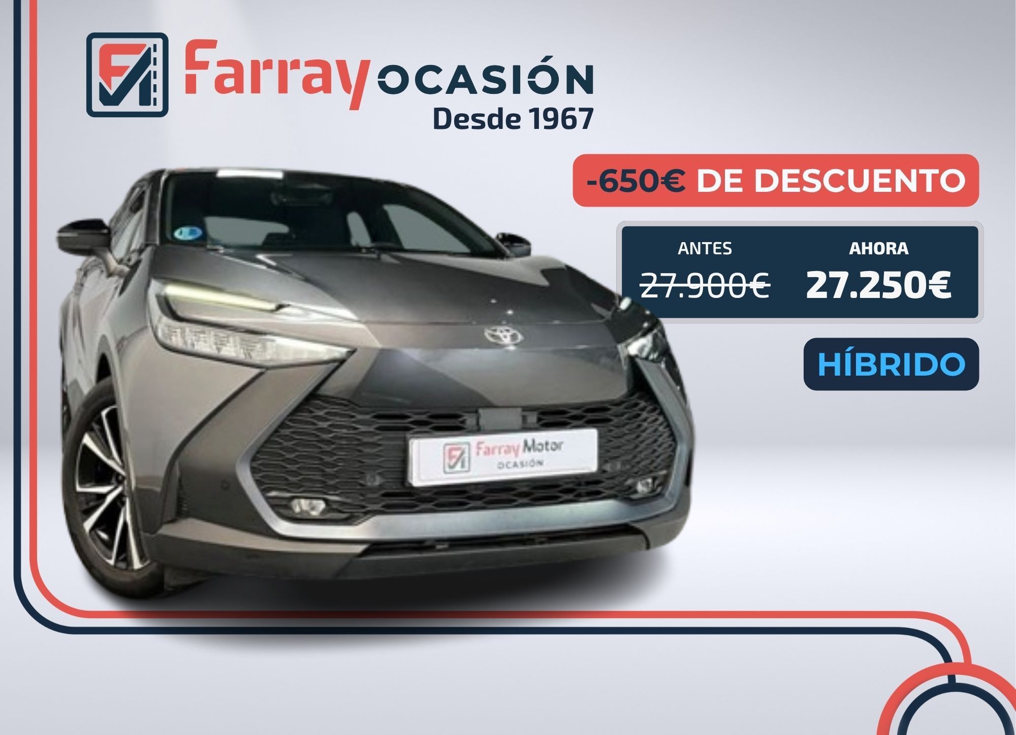 TOYOTA C-HR (140H Advance) en Tenerife