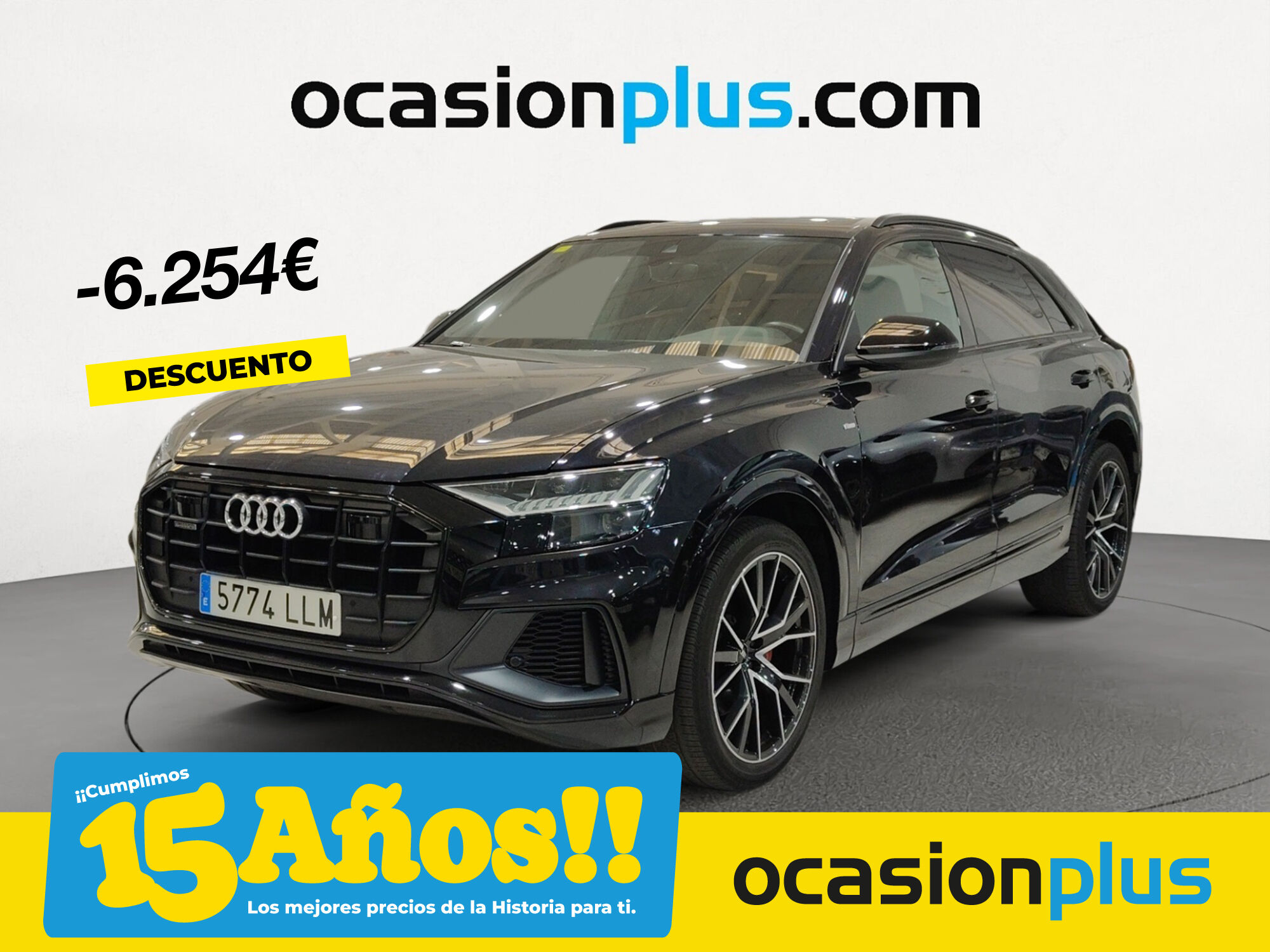 AUDI Q8 (Black line 50 TDI quattro 210 kW (286 CV) tiptronic) en Madrid
