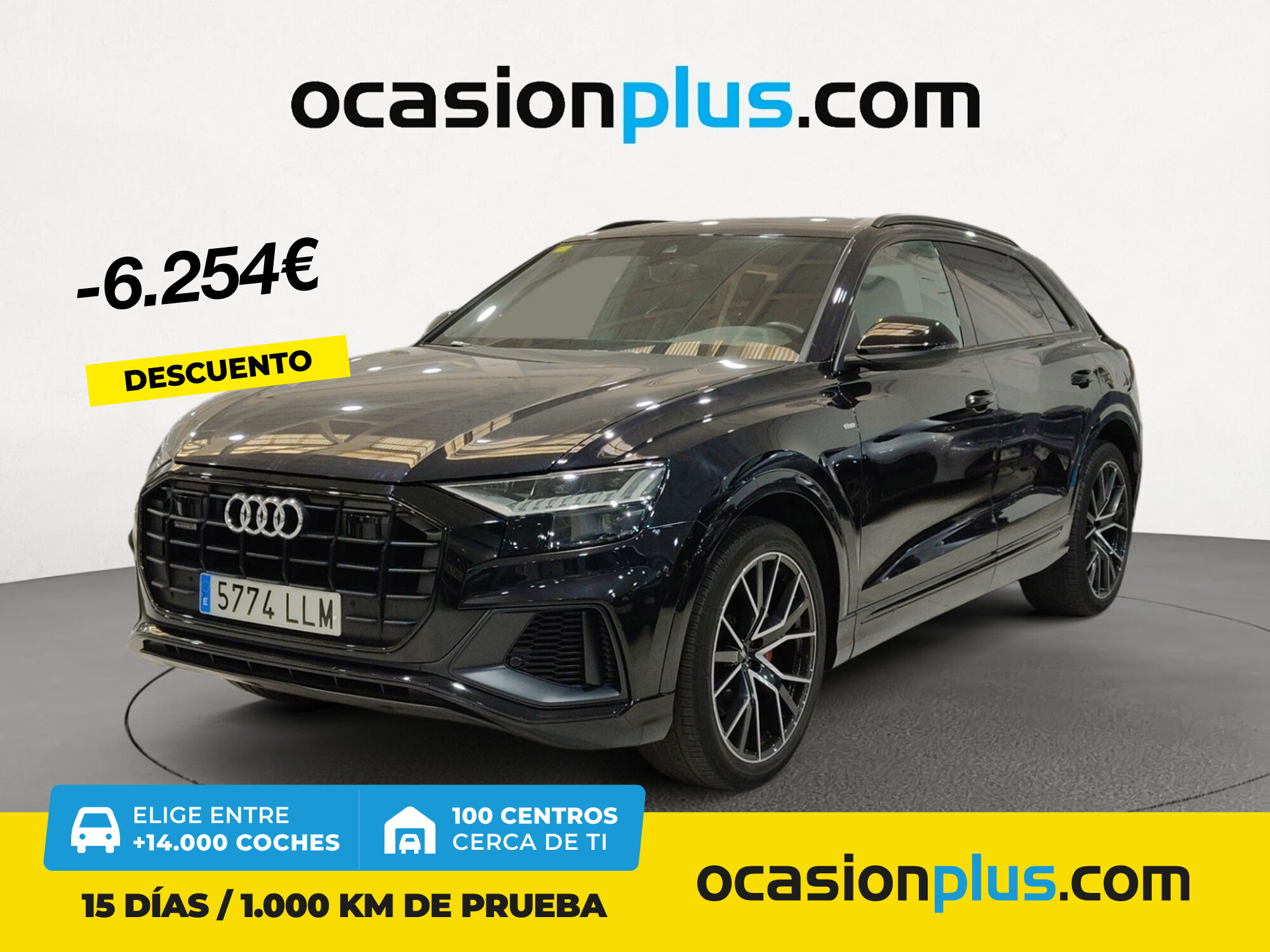 AUDI Q8 (Black line 50 TDI quattro 210 kW (286 CV) tiptronic) en Madrid