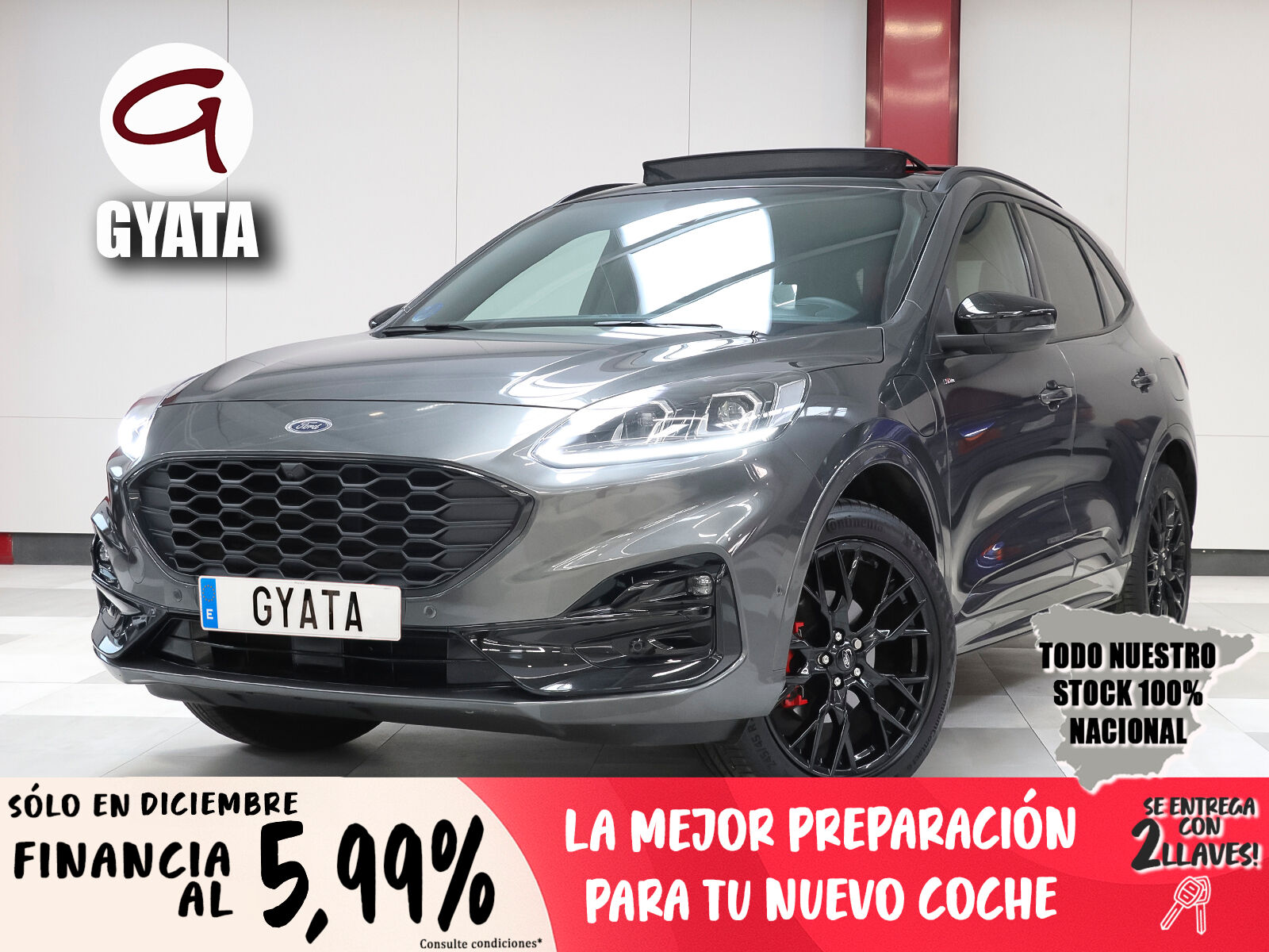 FORD Kuga (2.5 Duratec PHEV ST-Line X Auto 165 kW (225 CV)) en Madrid