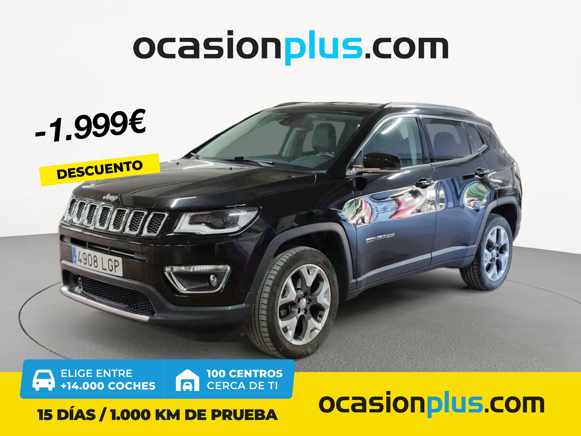 JEEP Compass (1.4 Multiair Limited 4x4 ATX 125 kW (170 CV)) en Madrid