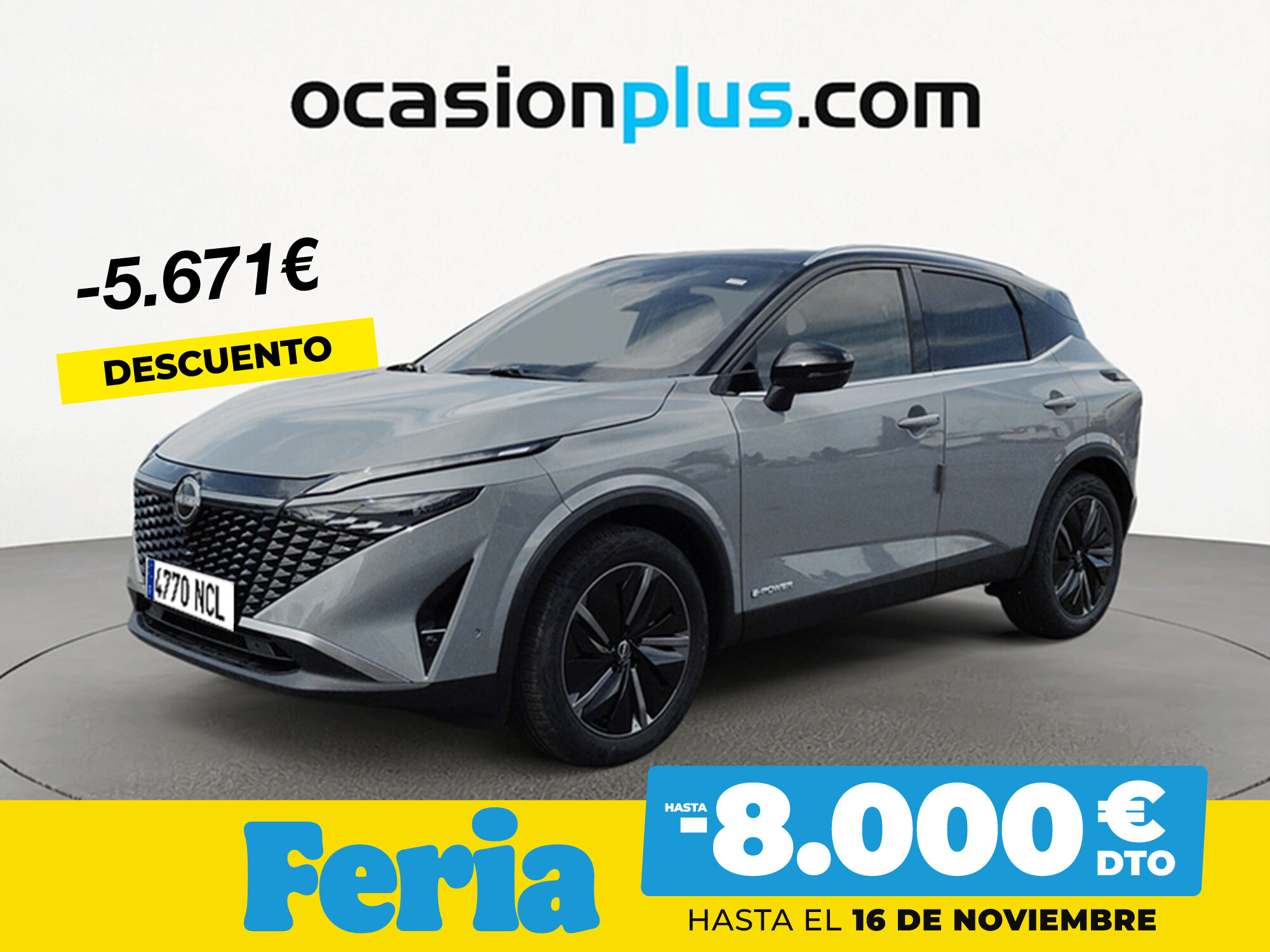 NISSAN Qashqai (E-POWER Tekna Auto 140 kW (190 CV)) en Madrid