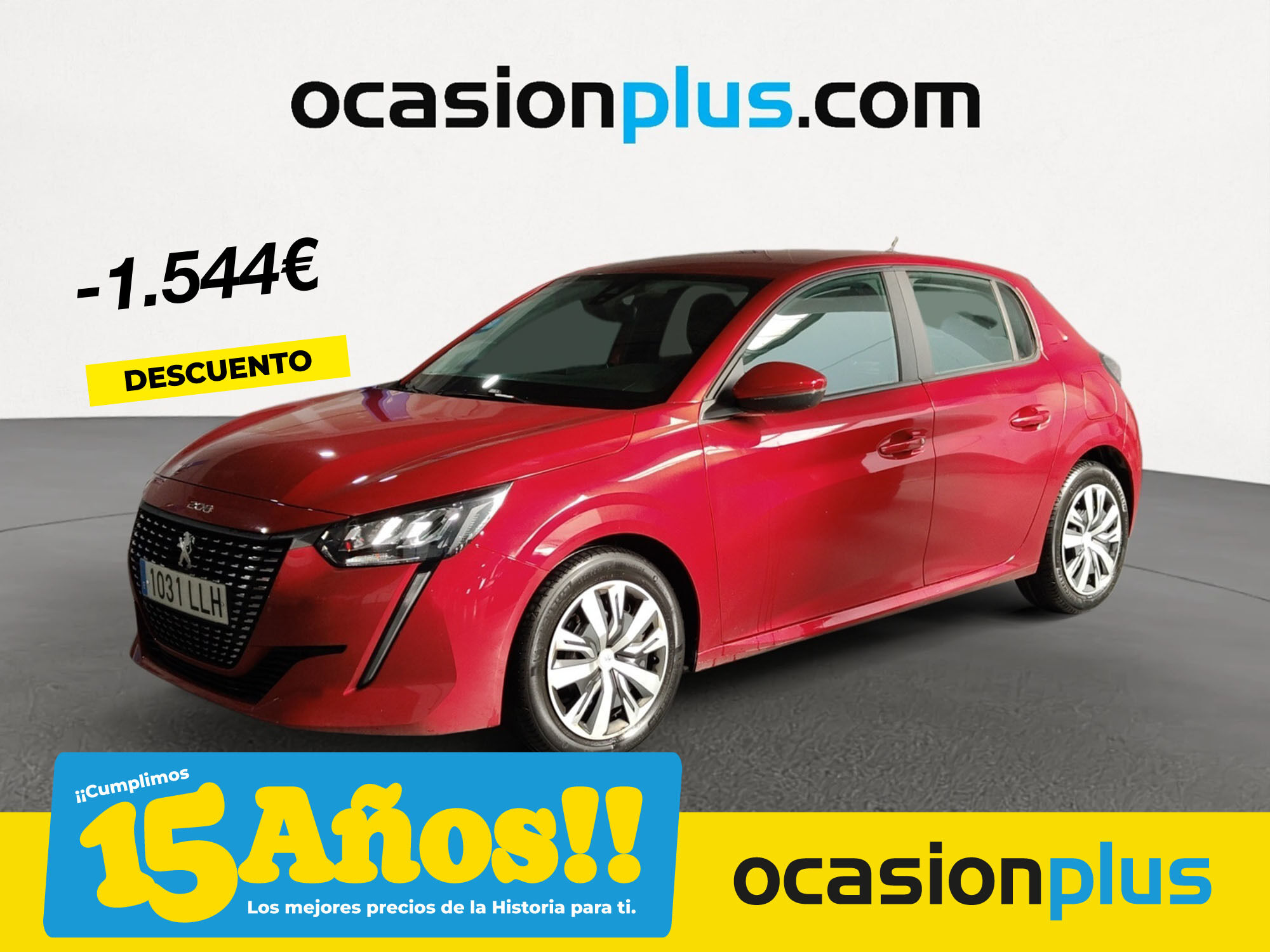 PEUGEOT 208 (PureTech 75 S&S Active 55 kW (75 CV)) en Madrid