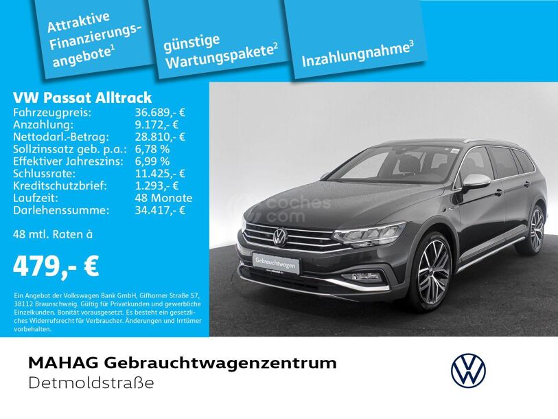 Foto del VOLKSWAGEN Passat Alltrack 2.0TDI 4Motion DSG 147kW