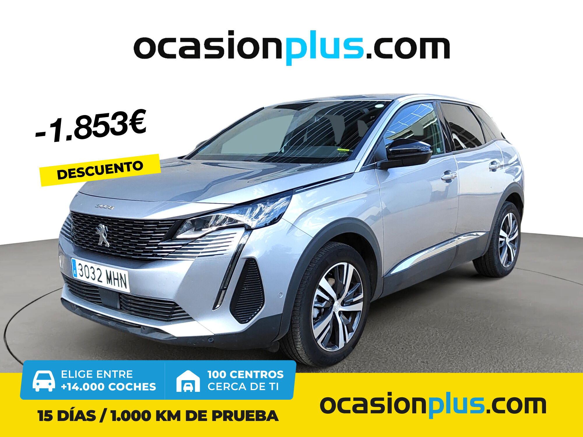 PEUGEOT 3008 (PureTech 130 S&S Allure Pack EAT8 96 kW (130 CV)) en Madrid