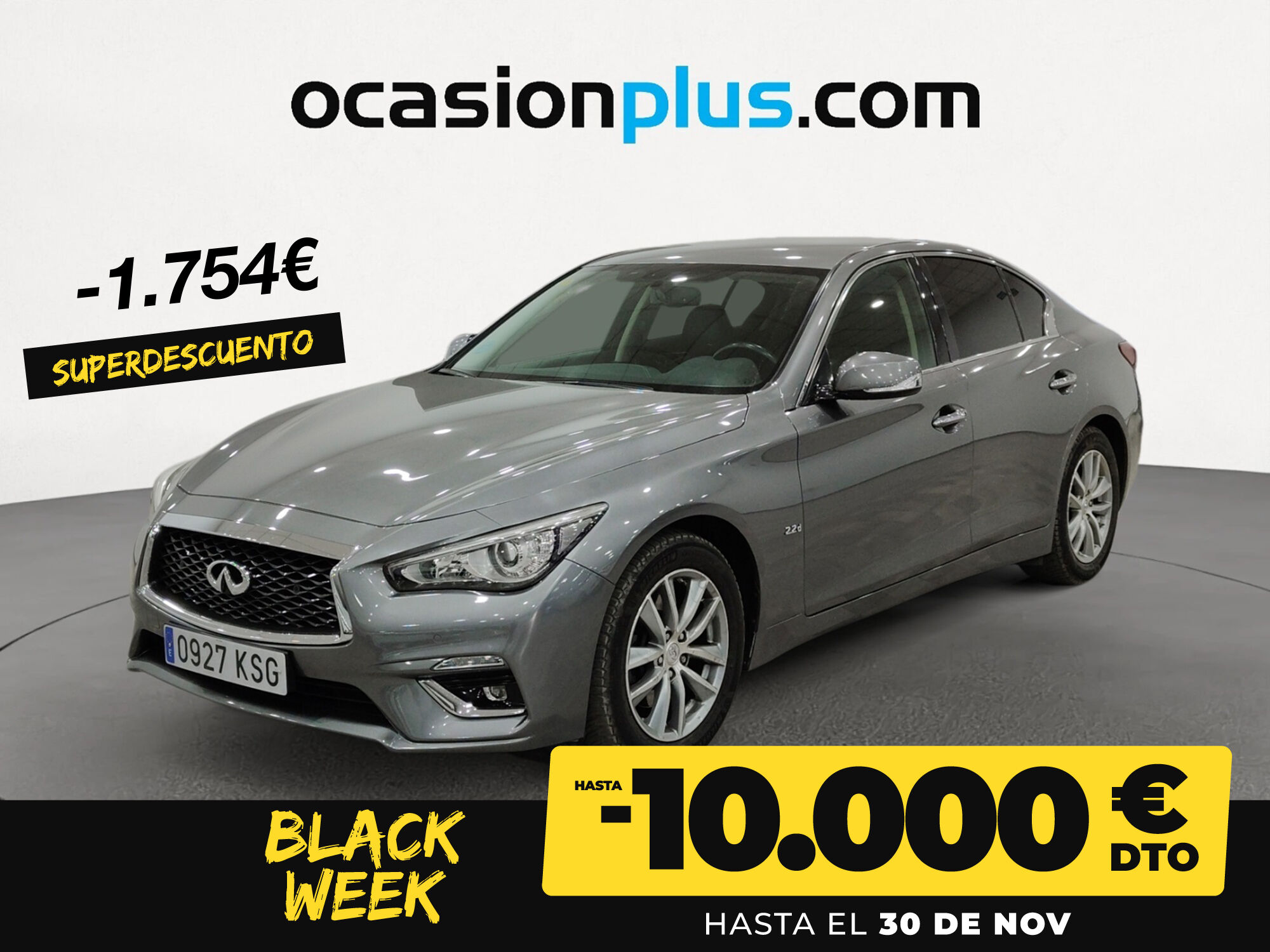 INFINITI Q50 (2.2d Premium Auto 125 kW (170 CV)) en Madrid