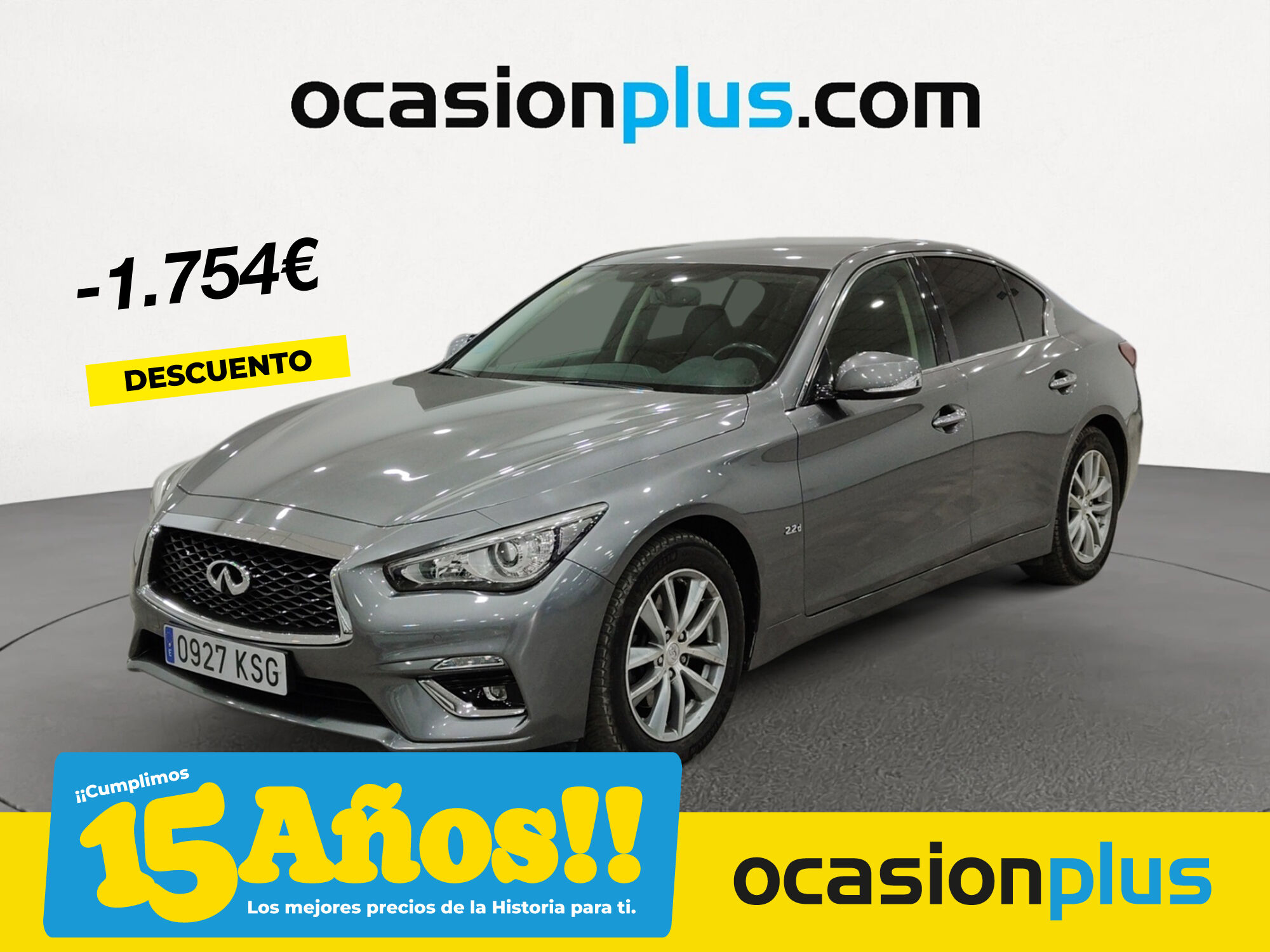 INFINITI Q50 (2.2d Premium Auto 125 kW (170 CV)) en Madrid